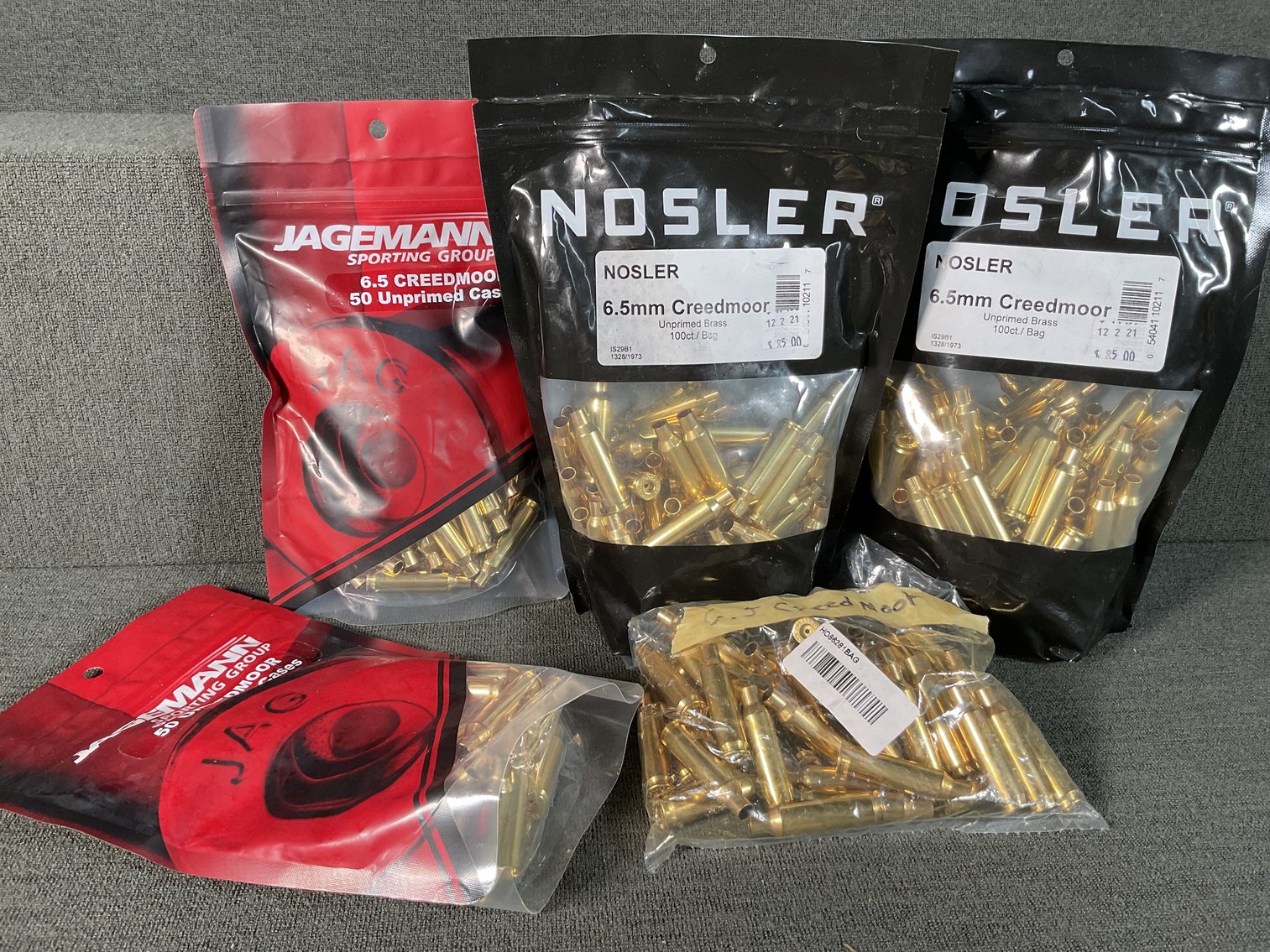 Image for 6.5 Creedmore New Brass for Reloading