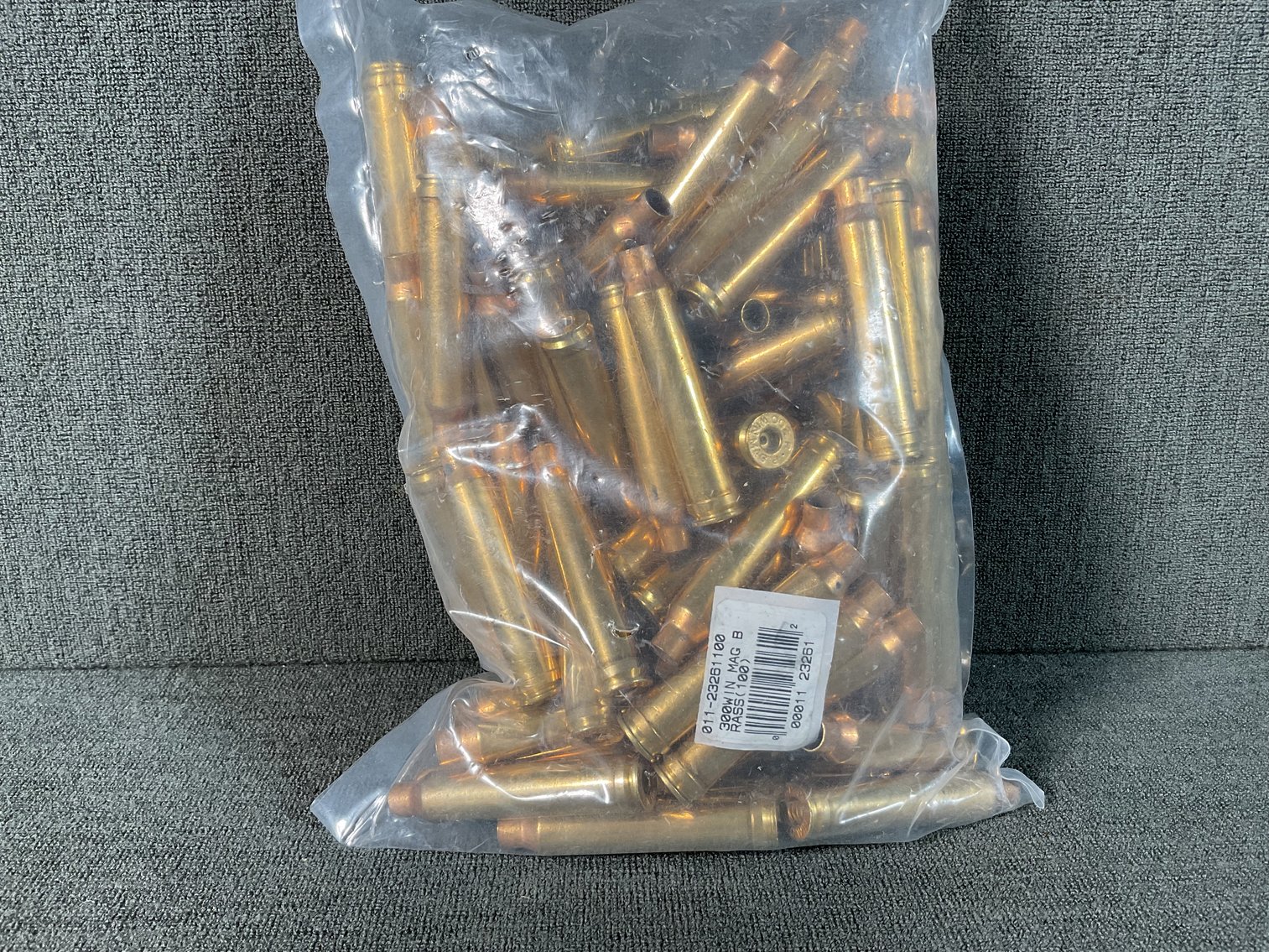Image for 300 Win Mag New Brass for Reloading