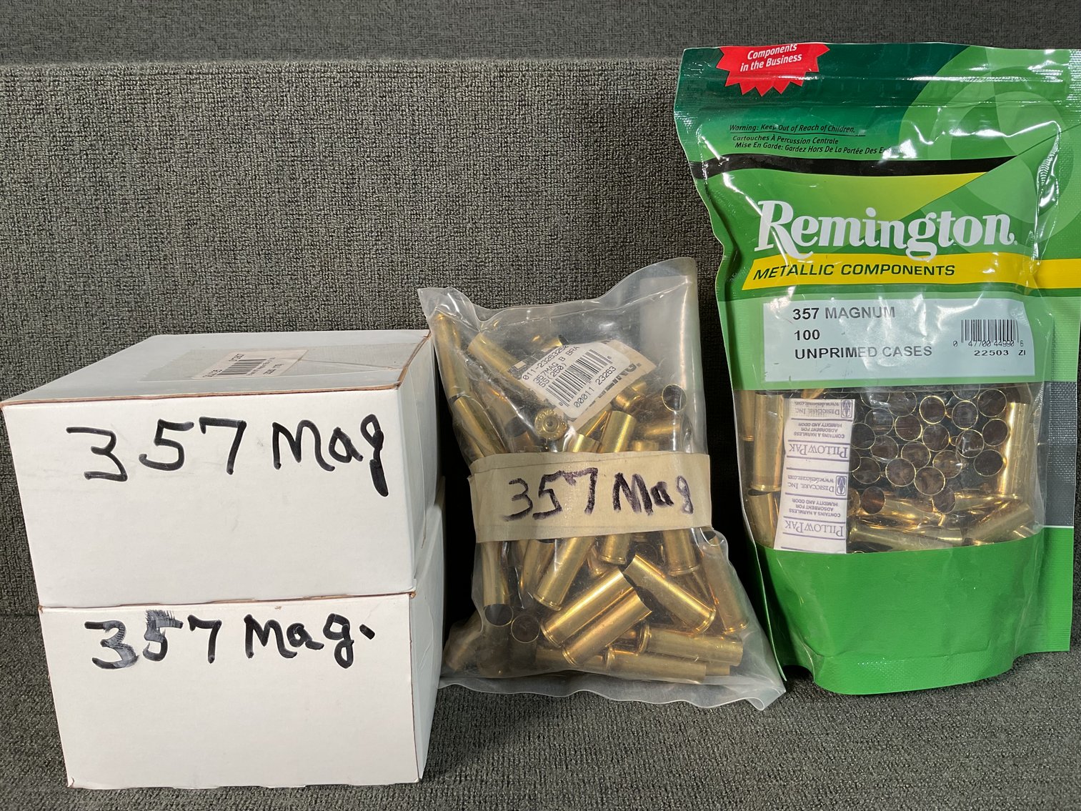 Image for 357 Mag New Brass for Reloading