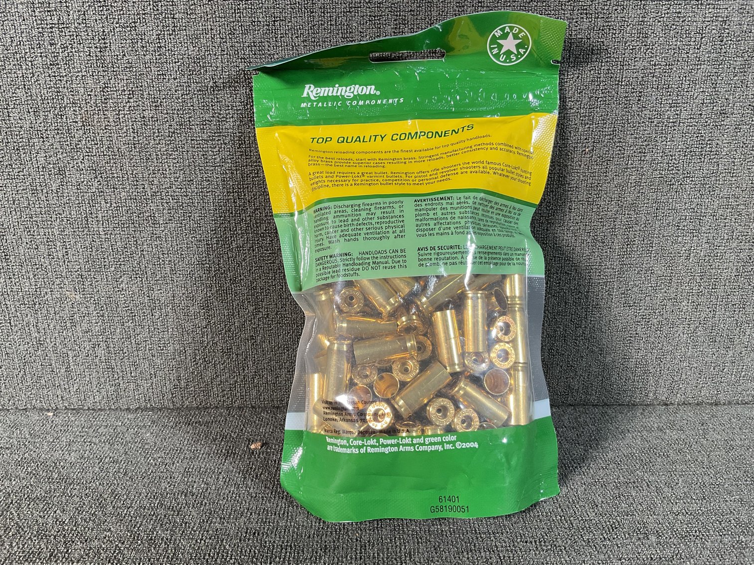 Image for New 38 Super Auto +P Brass Remington