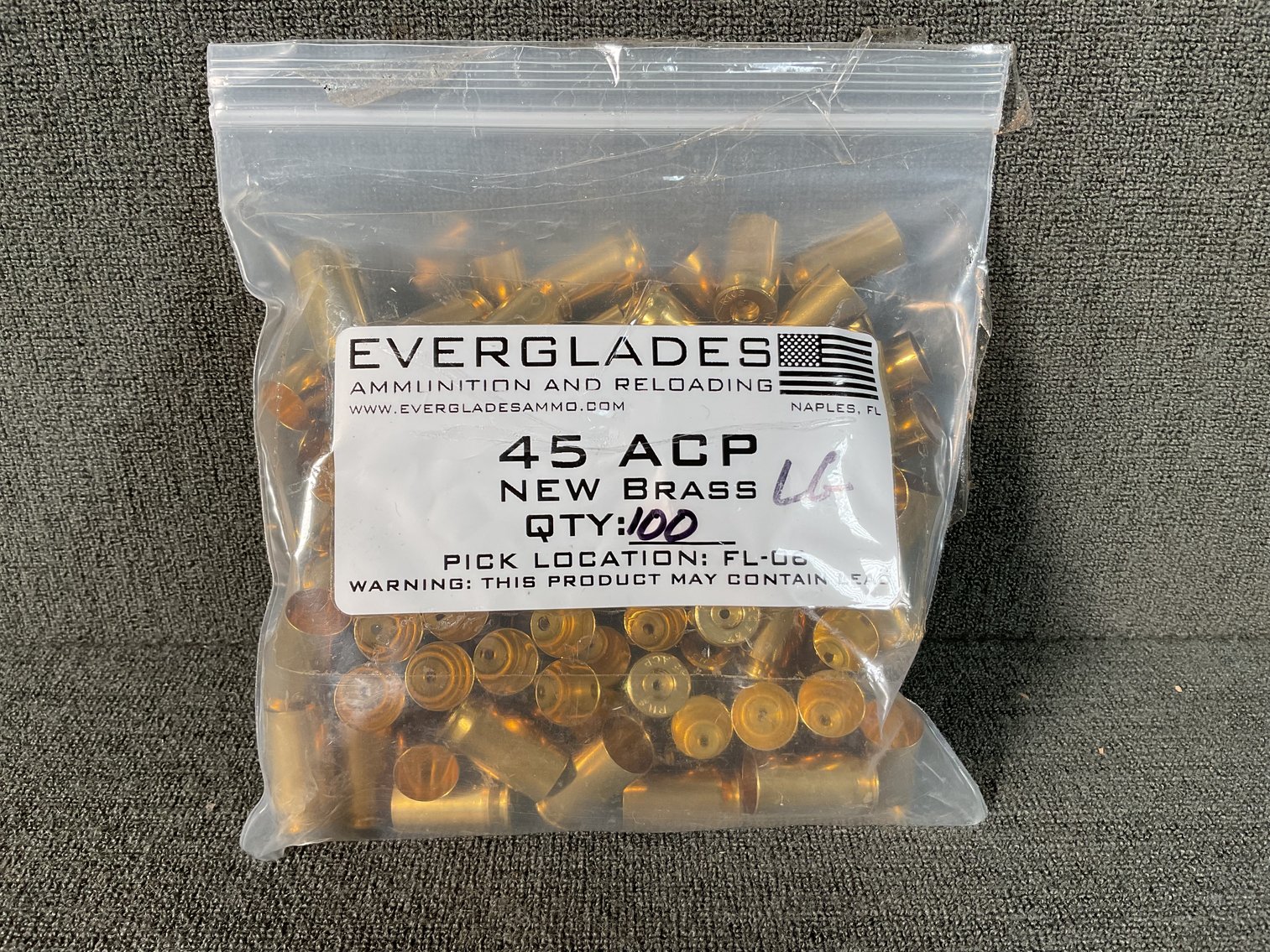 Image for 45 ACP New Brass for Reloading