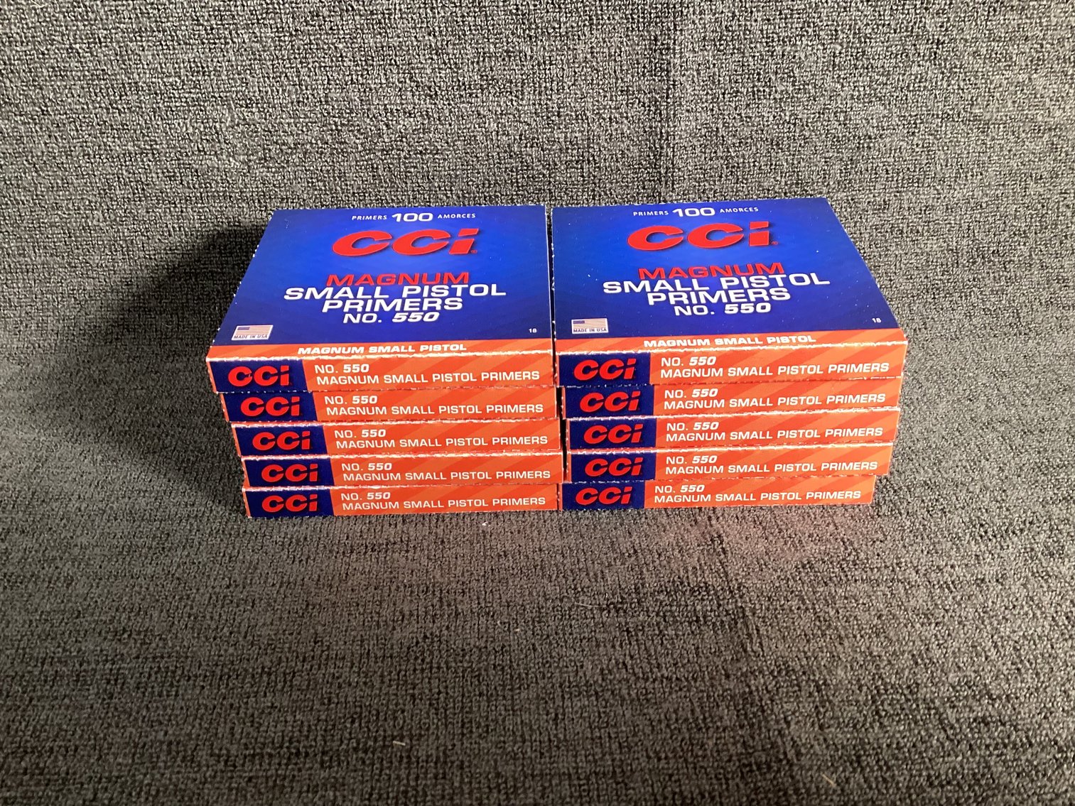 Image for CCI Magnum Small Pistol Primers, No. 550