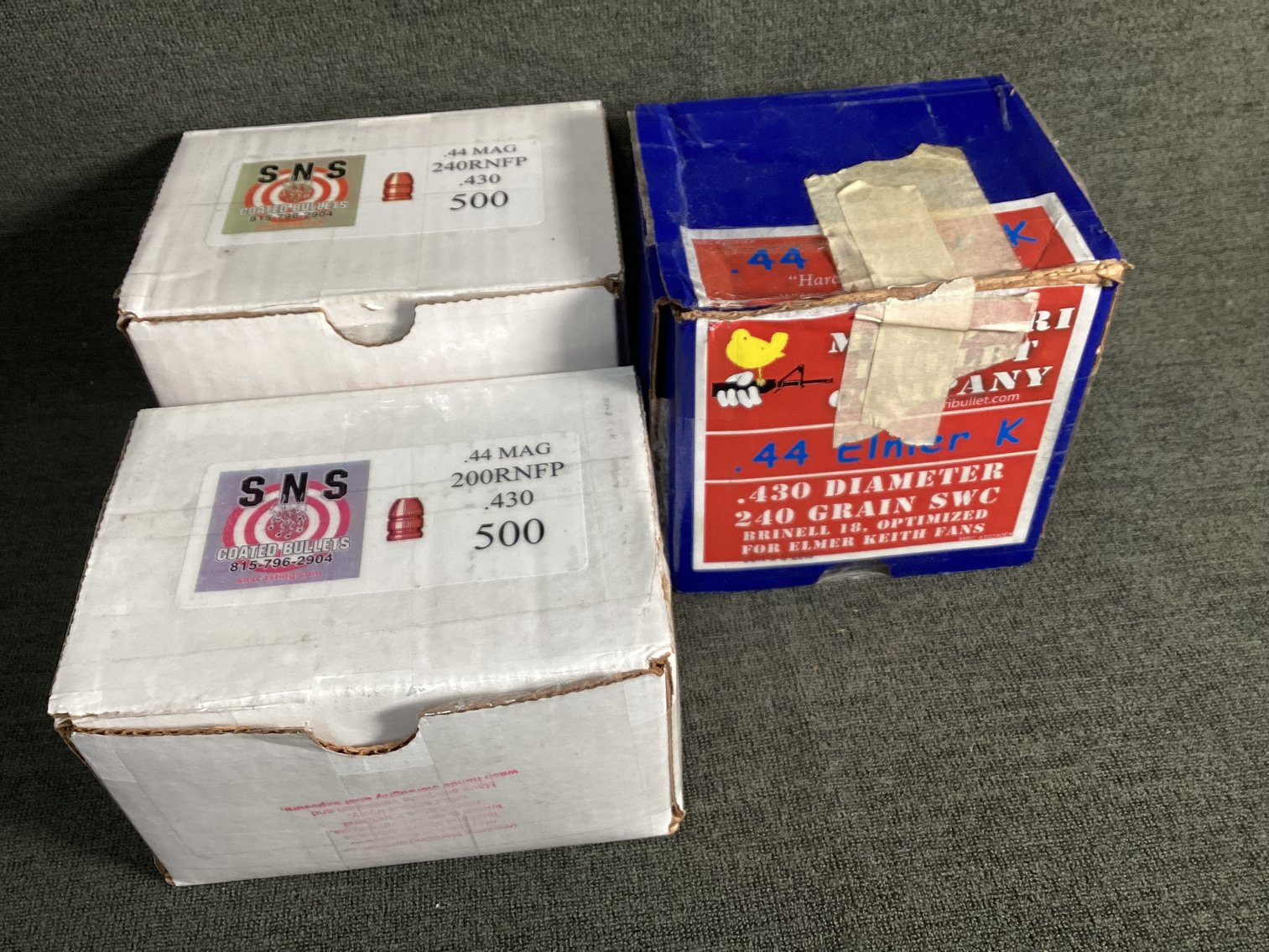 Image for .44 Magnum Bullets for Reloading