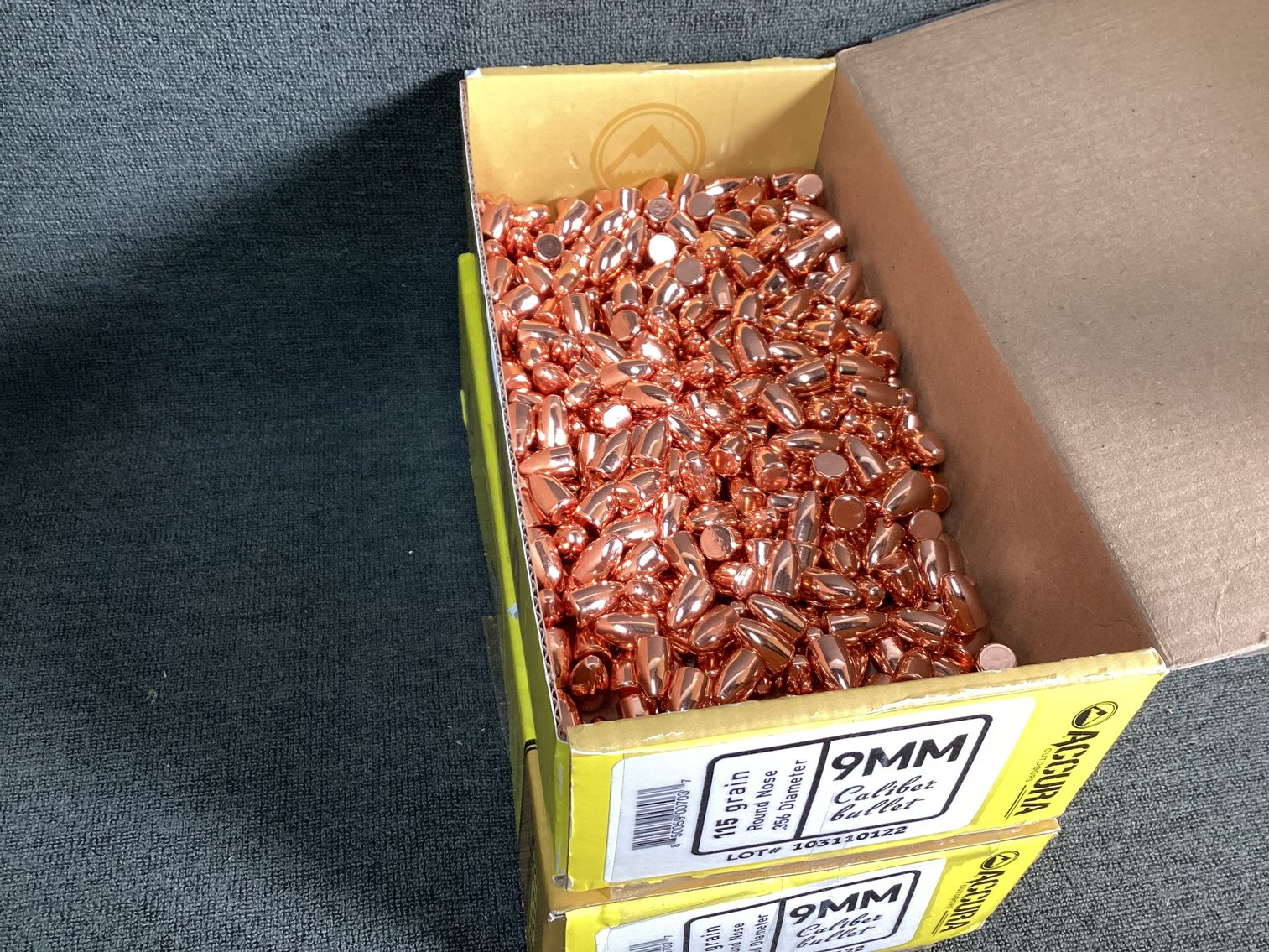 Image for Large Lot Accura 9MM Bullets for Reloading