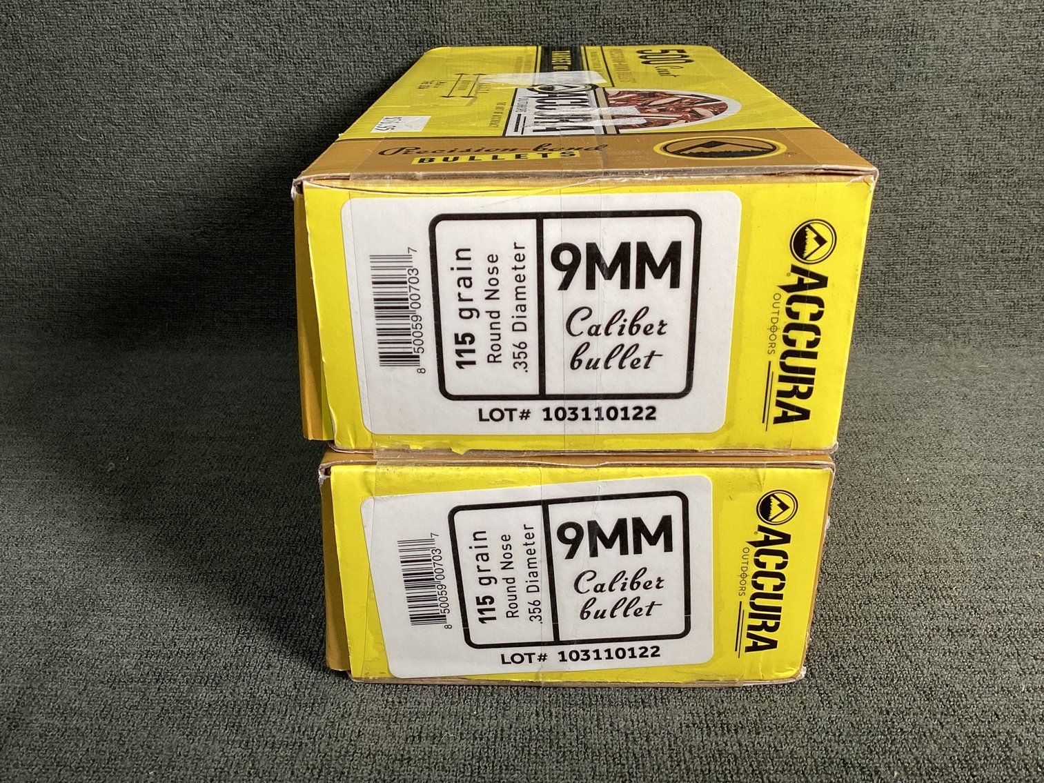 Image for Large Lot Accura 9MM Bullets for Reloading