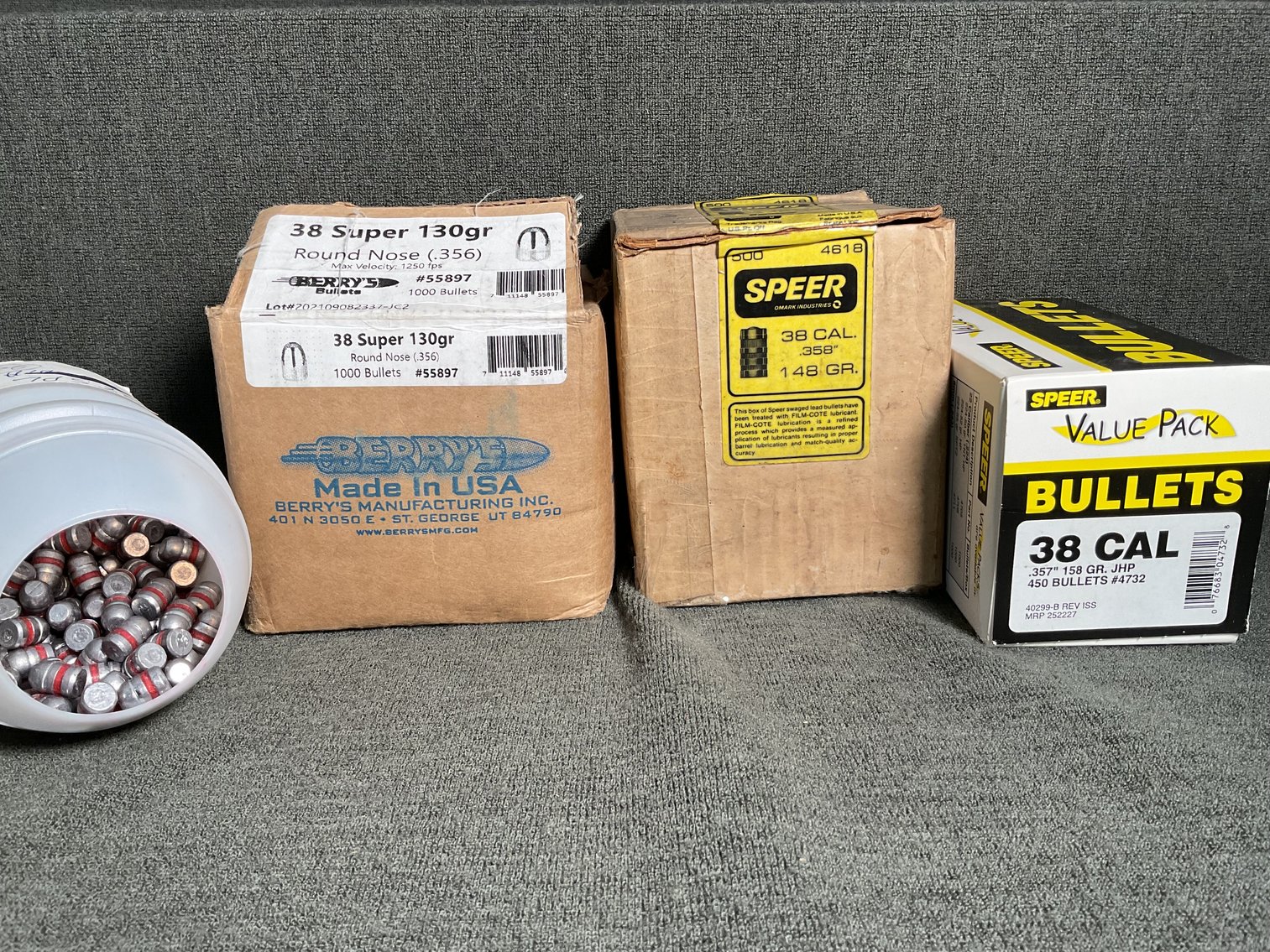 Image for 38 Cal Bullets for Reloading