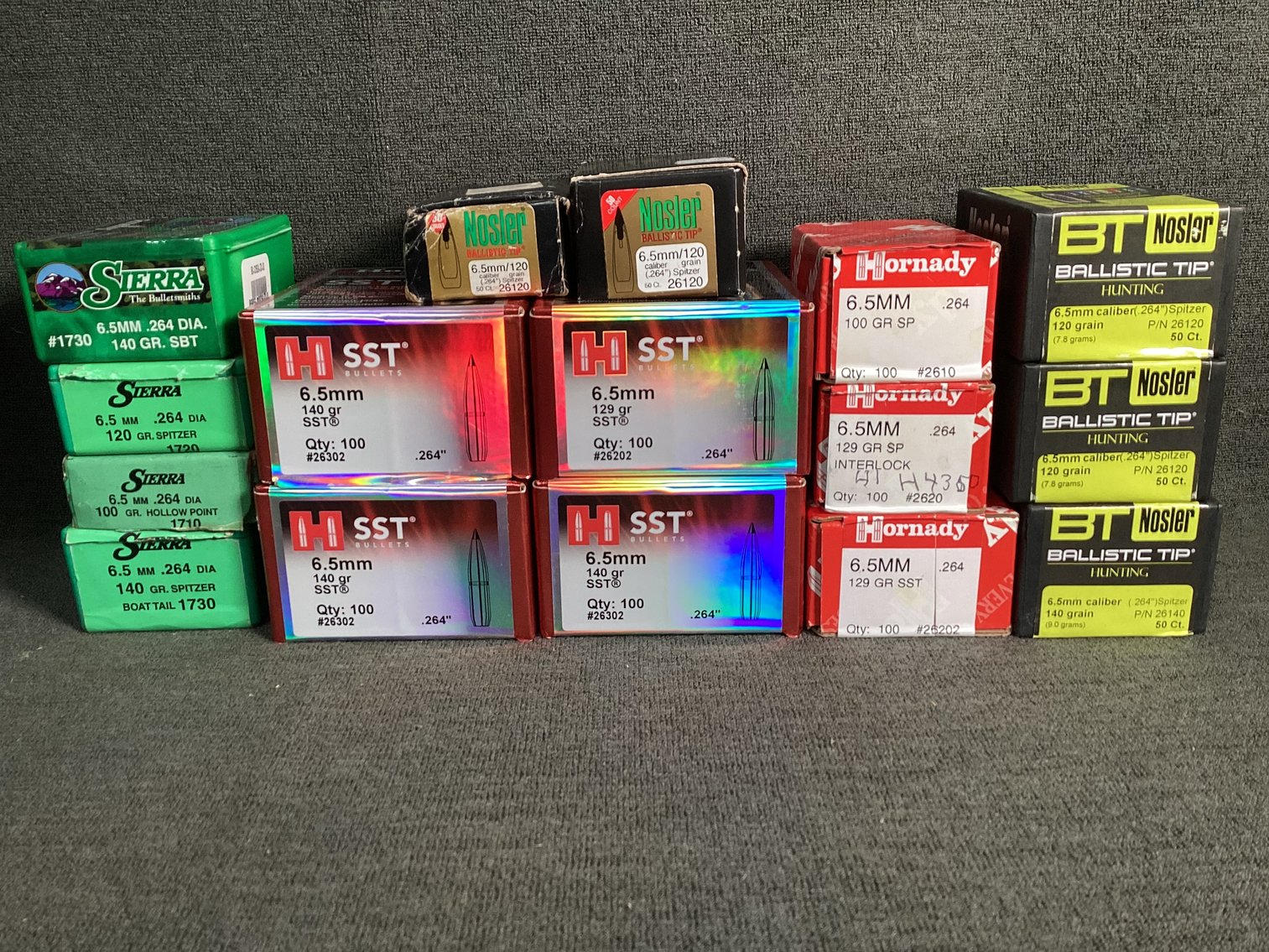 Image for 6.5 mm Bullets for Reloading