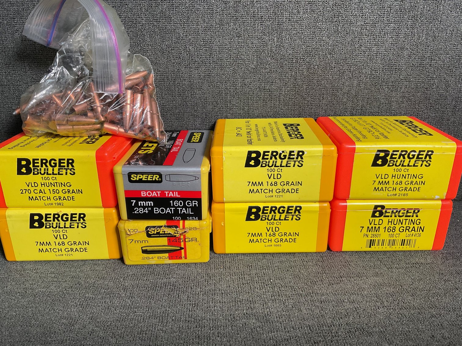 Image for 7mm Bullets for Reloading