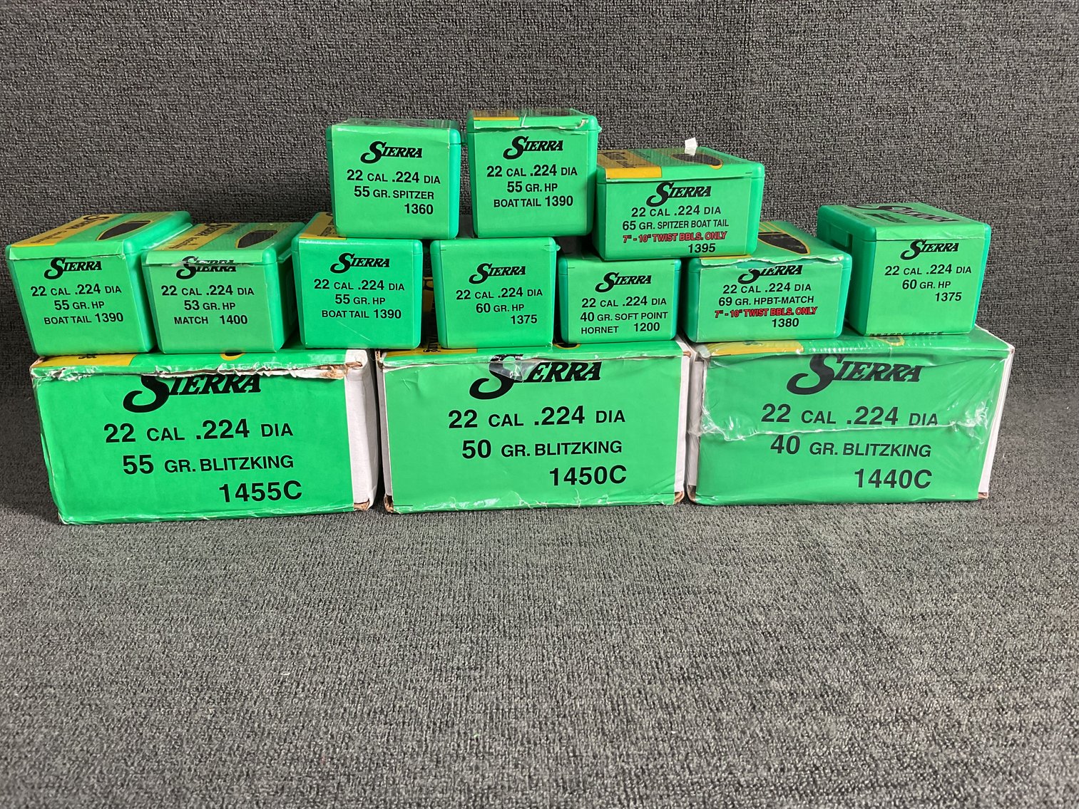 Image for 22 Cal Bullets for Reloading