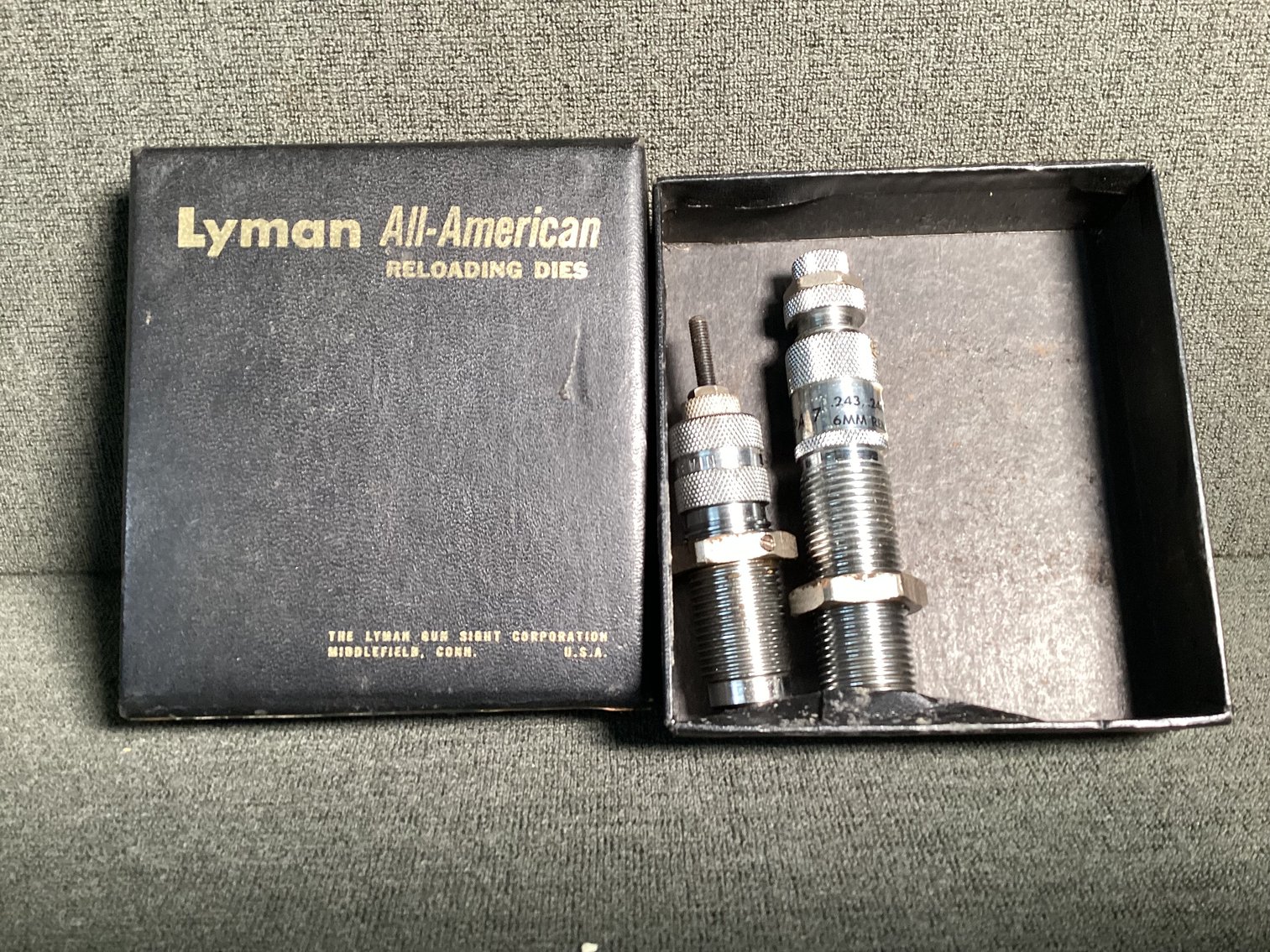 Image for .243 Win Deluxe Rifle - Lyman AA 2-Die Set