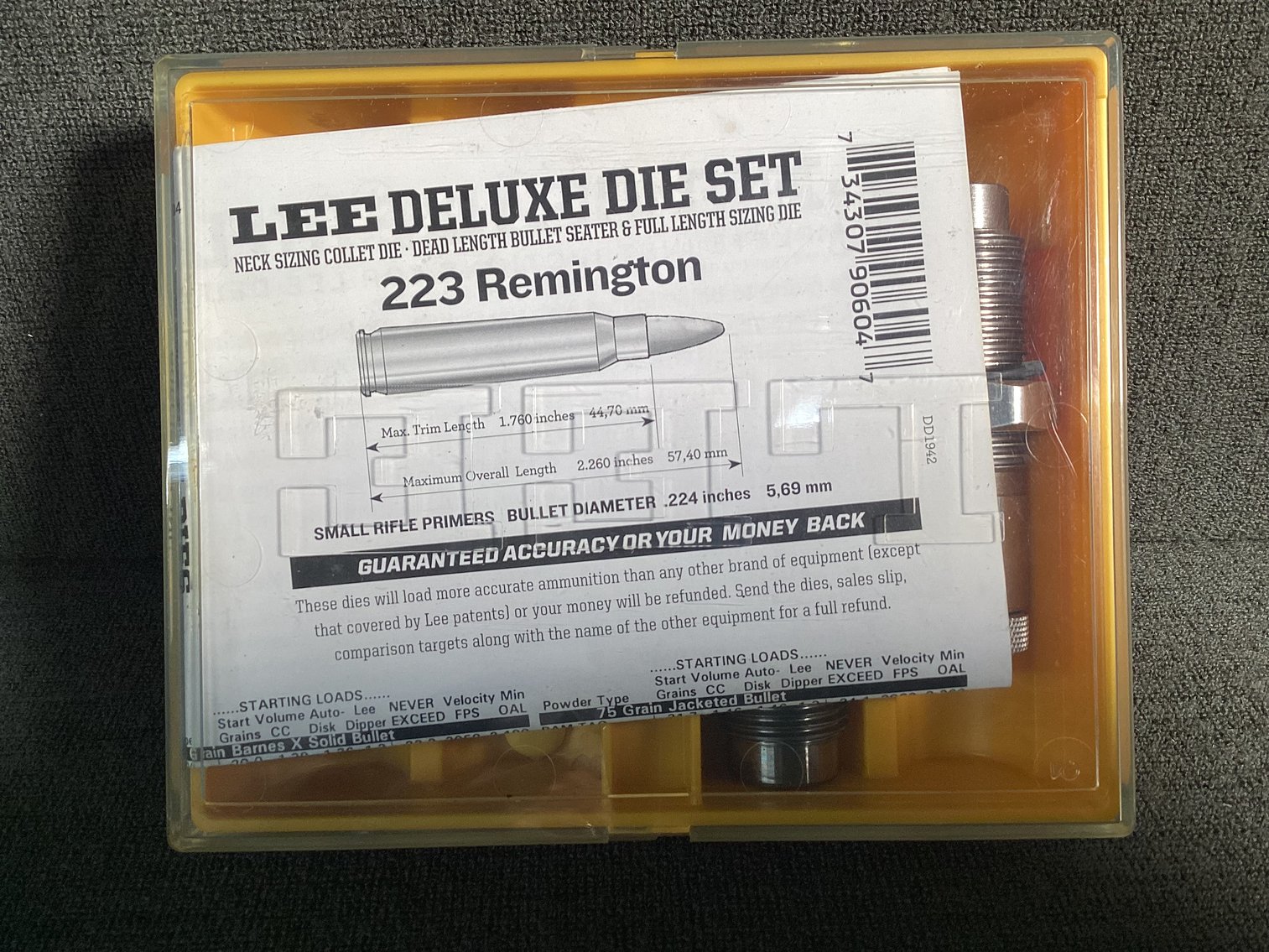Image for .223 Remington - Lee 3-Die Set