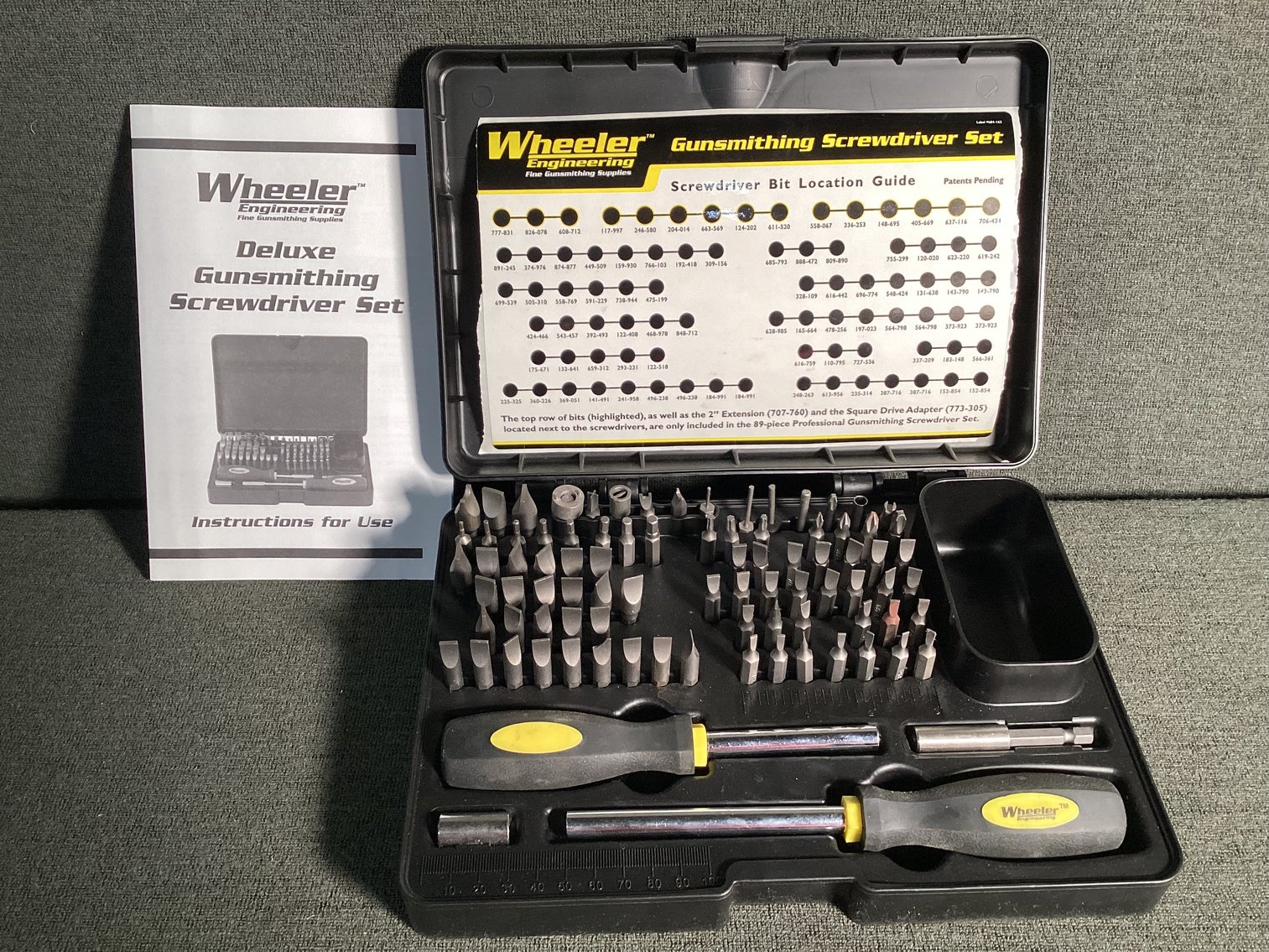 Image for Wheeler Professional Gunsmithing Screwdriver Set - NIB