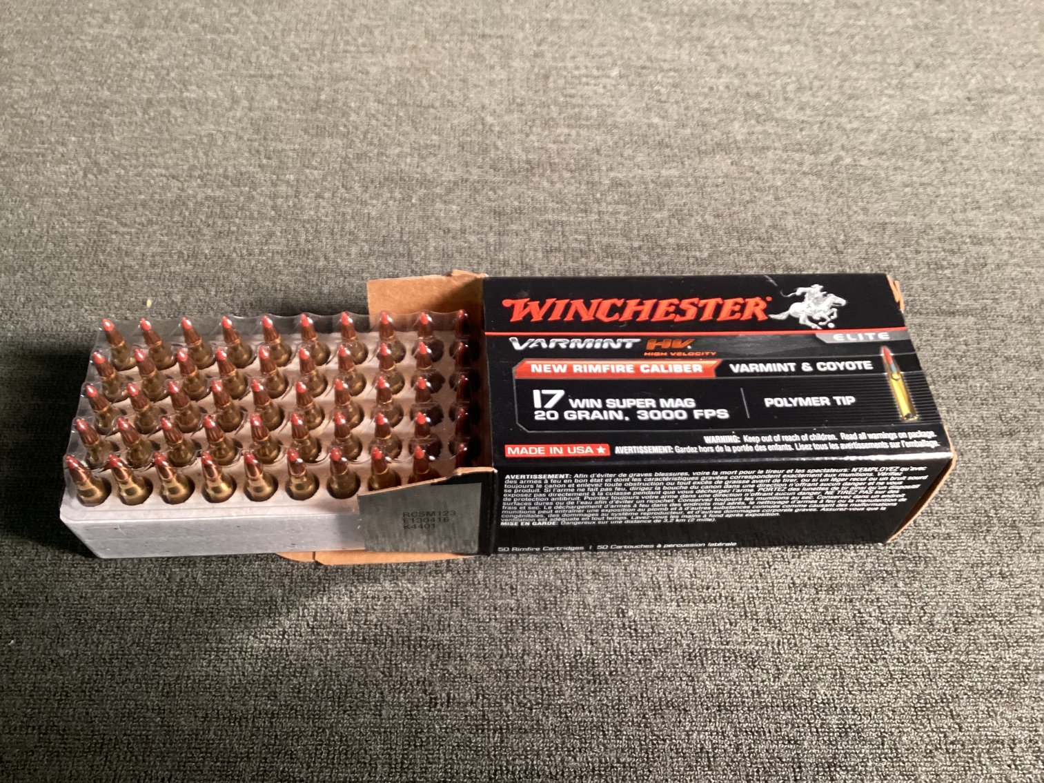 Image for 17 HMR and 17 Win Super Mag Factory Loads