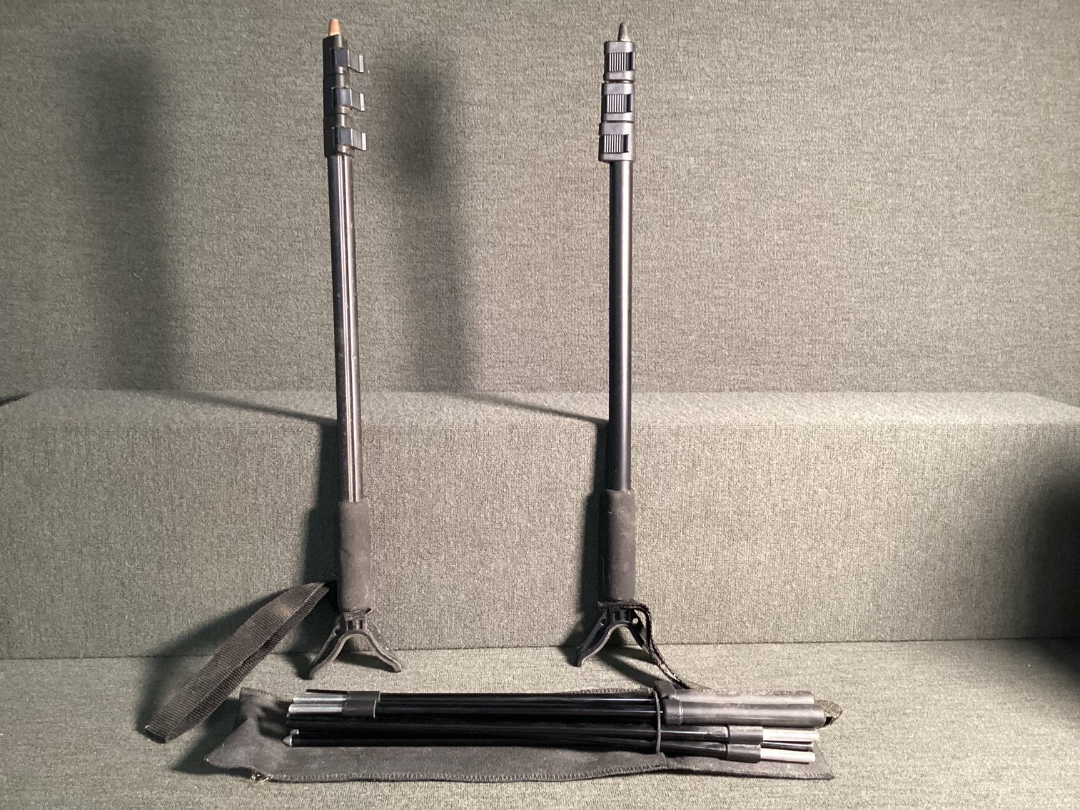 Image for Mixed Lot - Shooting Sticks, Clay Target Thrower and Photo Tripod