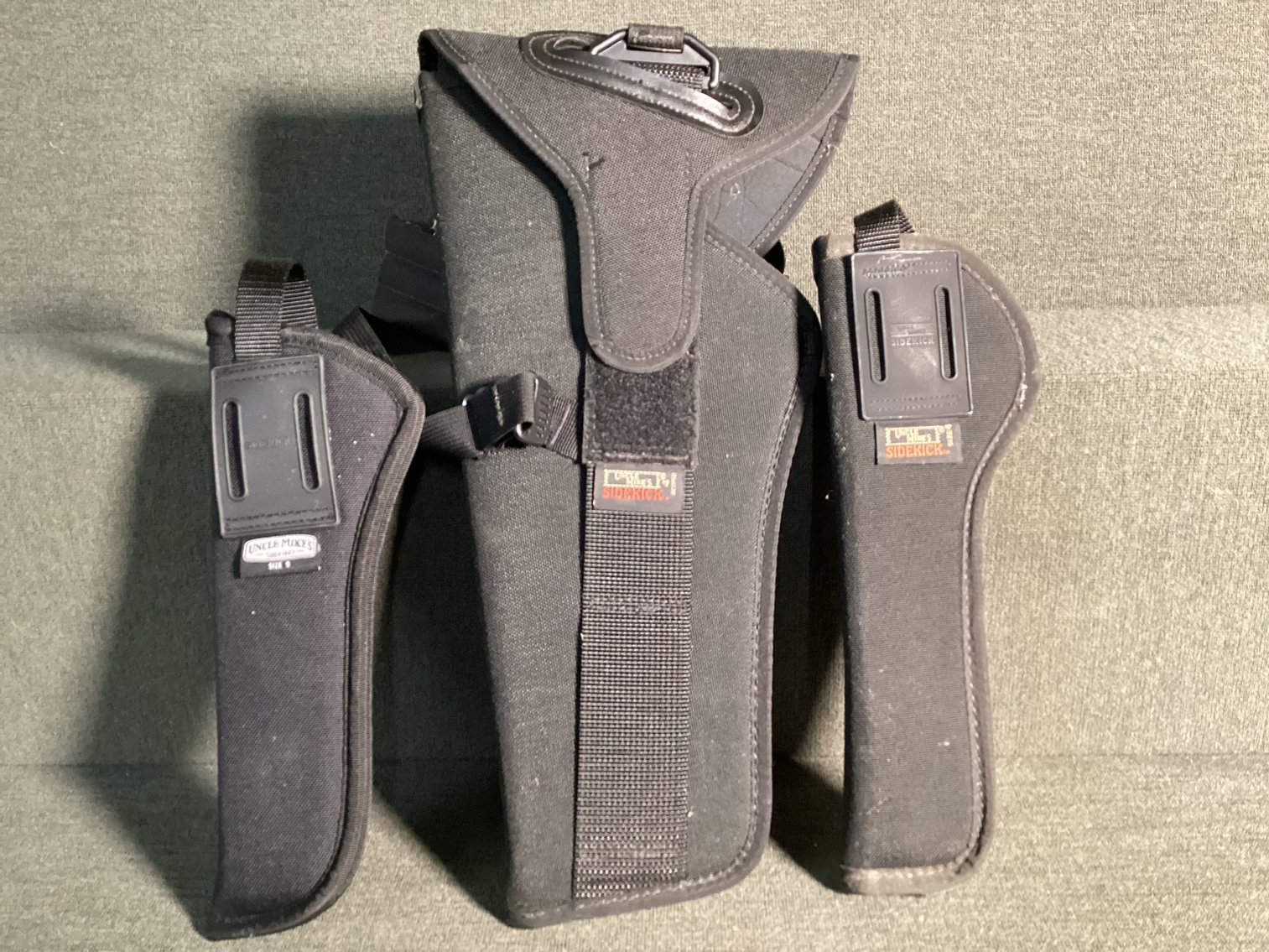 Image for 3 Uncle Mike’s Holsters - Various Sizes