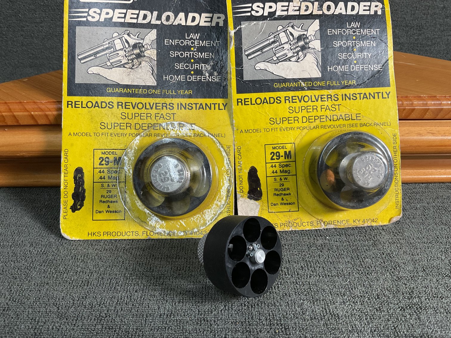 Image for Corner Shelf Pistol Safe and 3 Quick 6 Reloaders