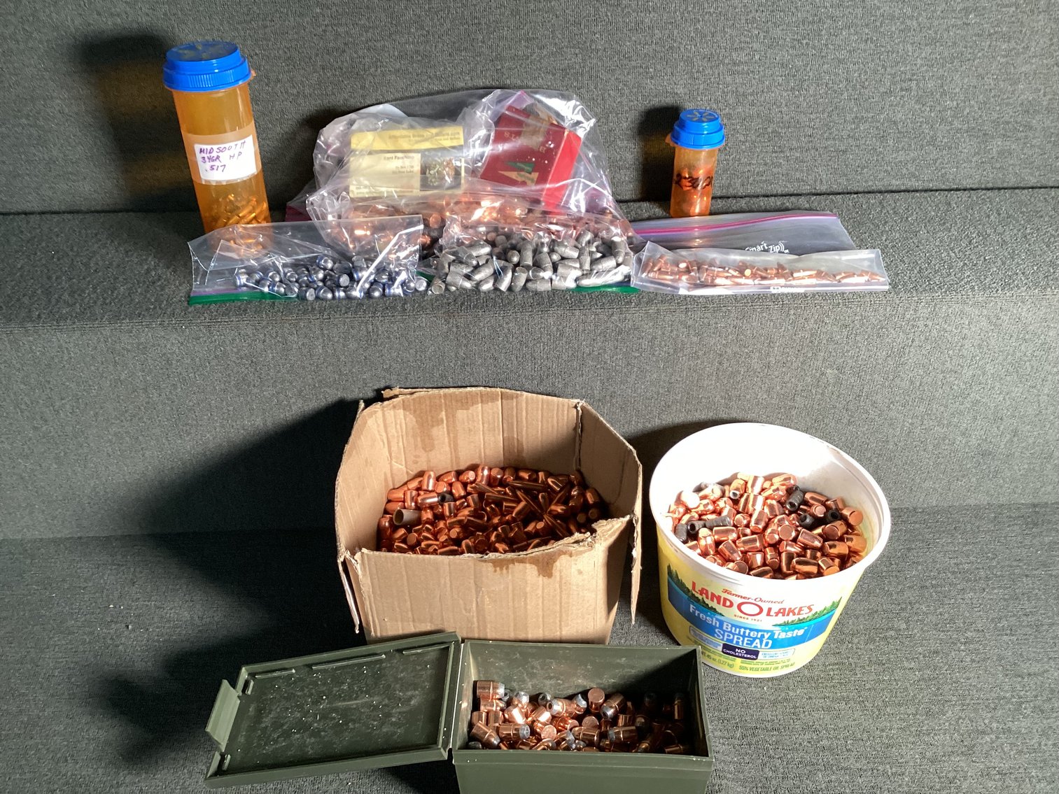 Image for Large Lot of Bullets for Reloading