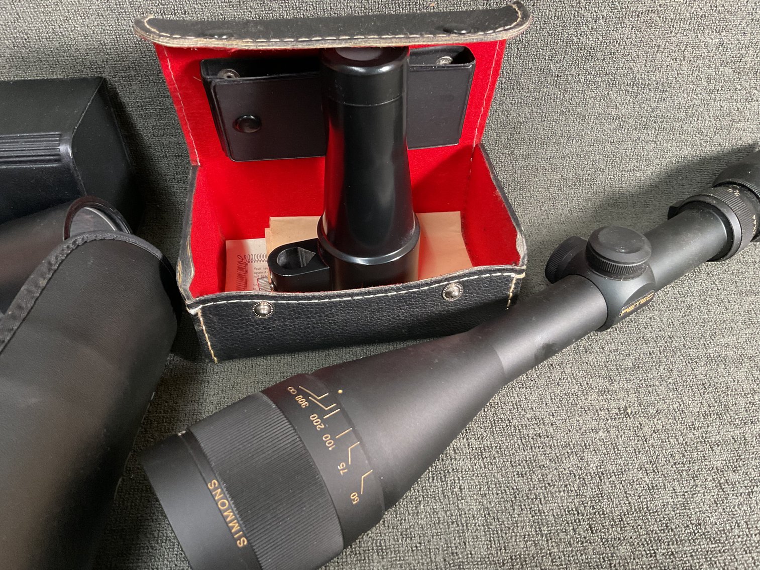 Image for Simmons Scope and 2 Tasco Shot Savers