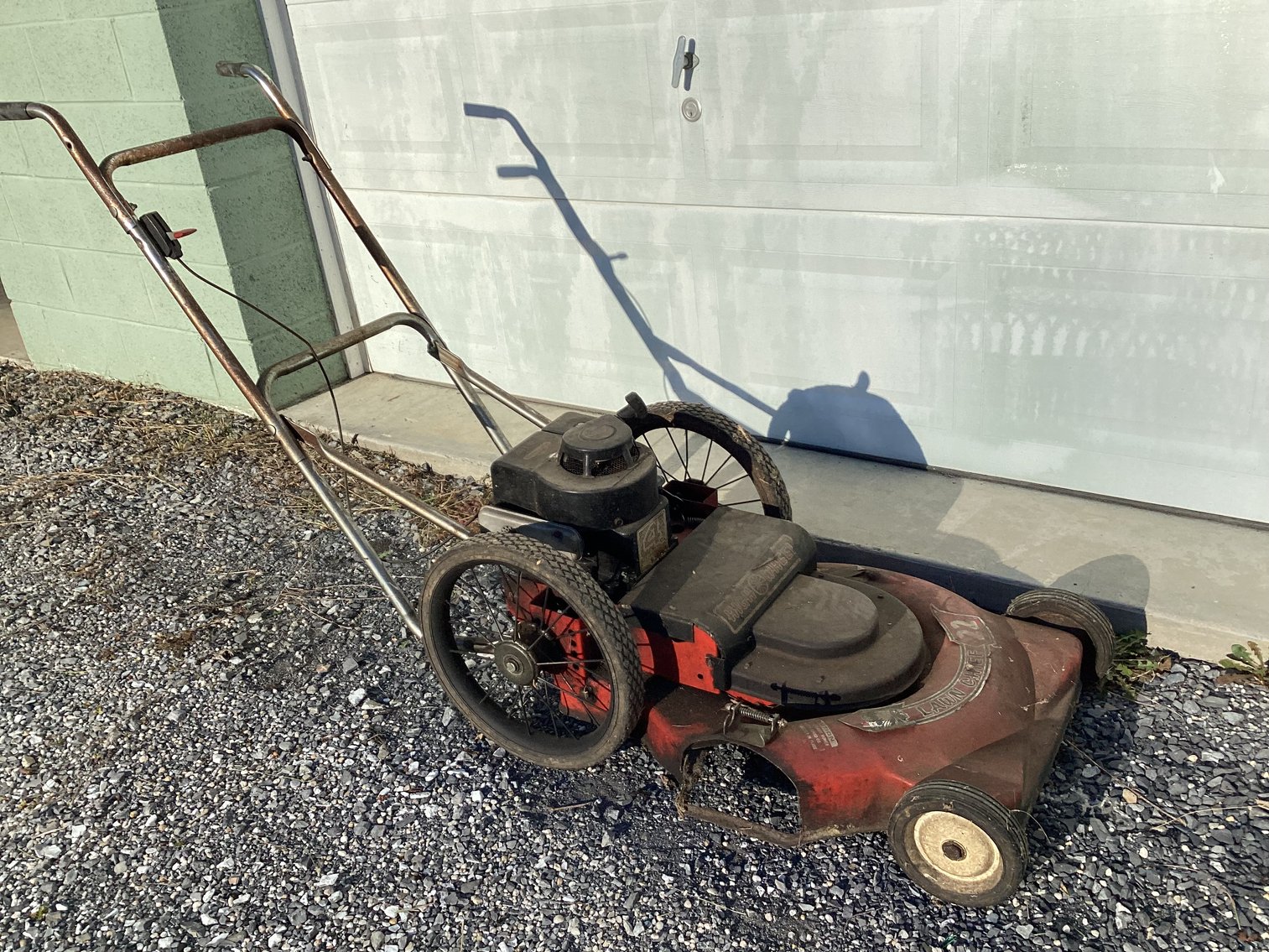 Image for Lawn Chief High Wheel Push Mower