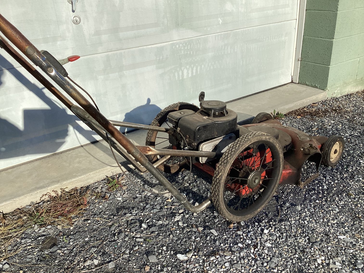 Image for Lawn Chief High Wheel Push Mower