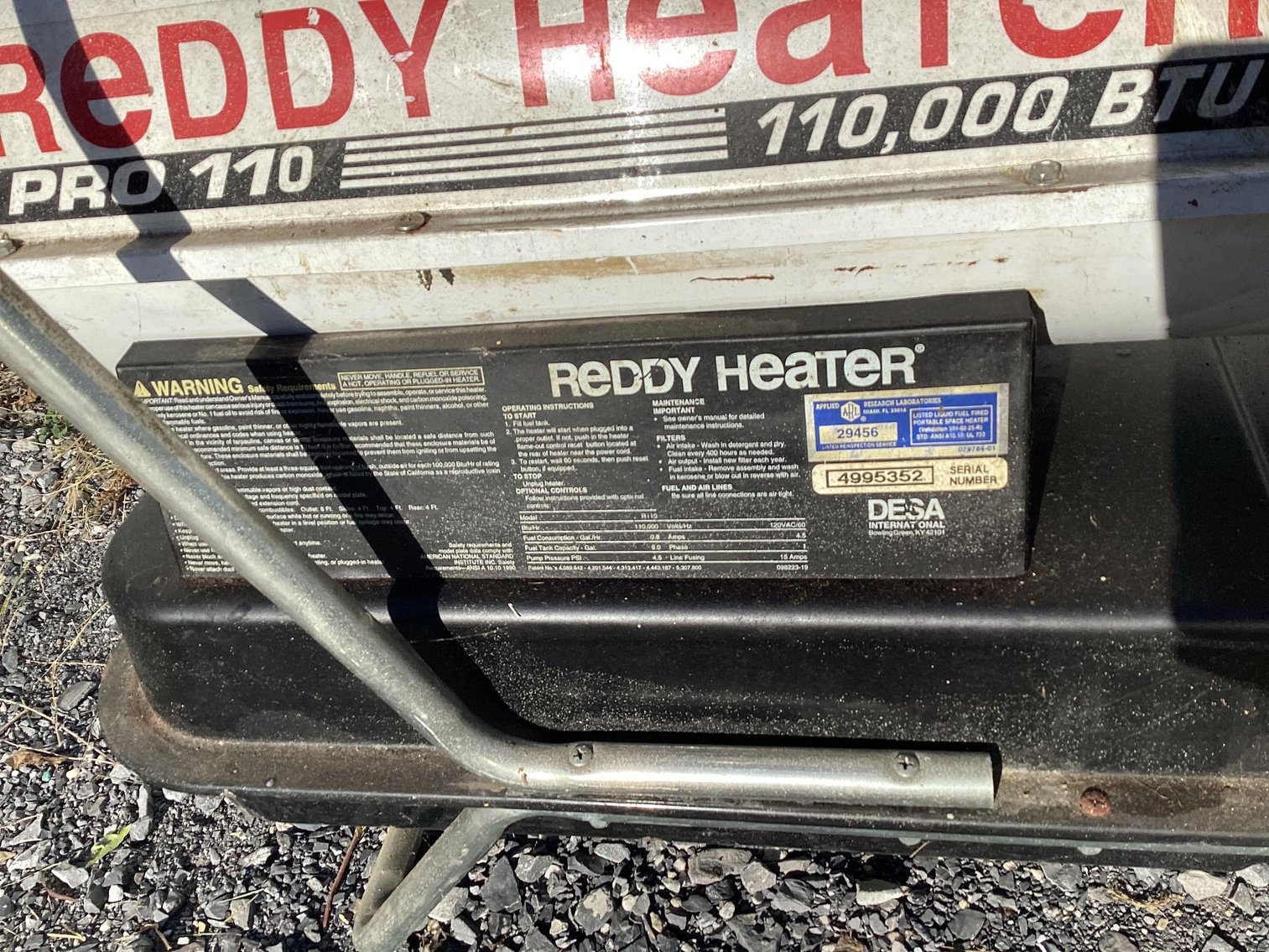 Image for Reddy Heater PRO 110