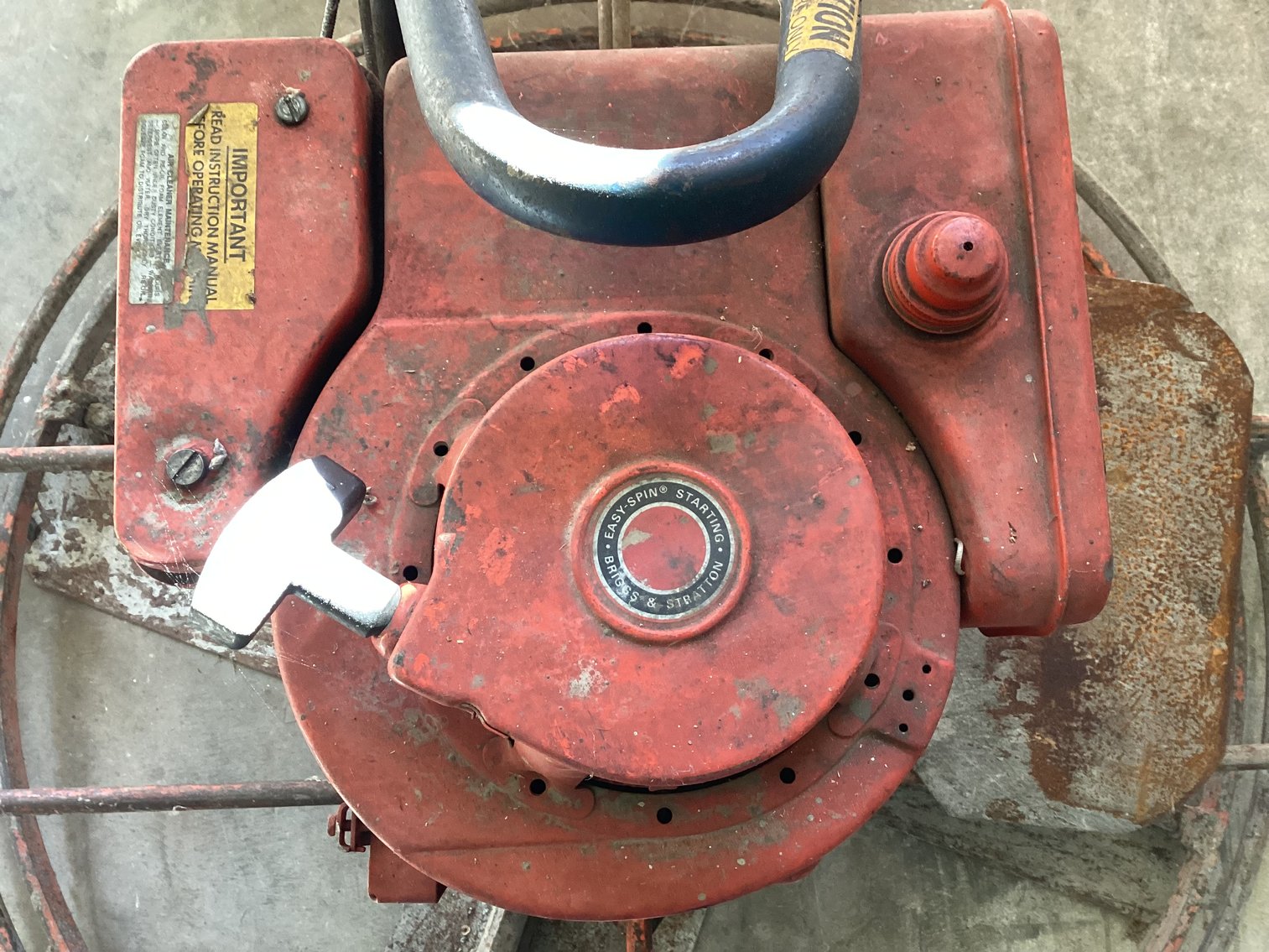 Image for Concrete Floor Finisher with Bull Float