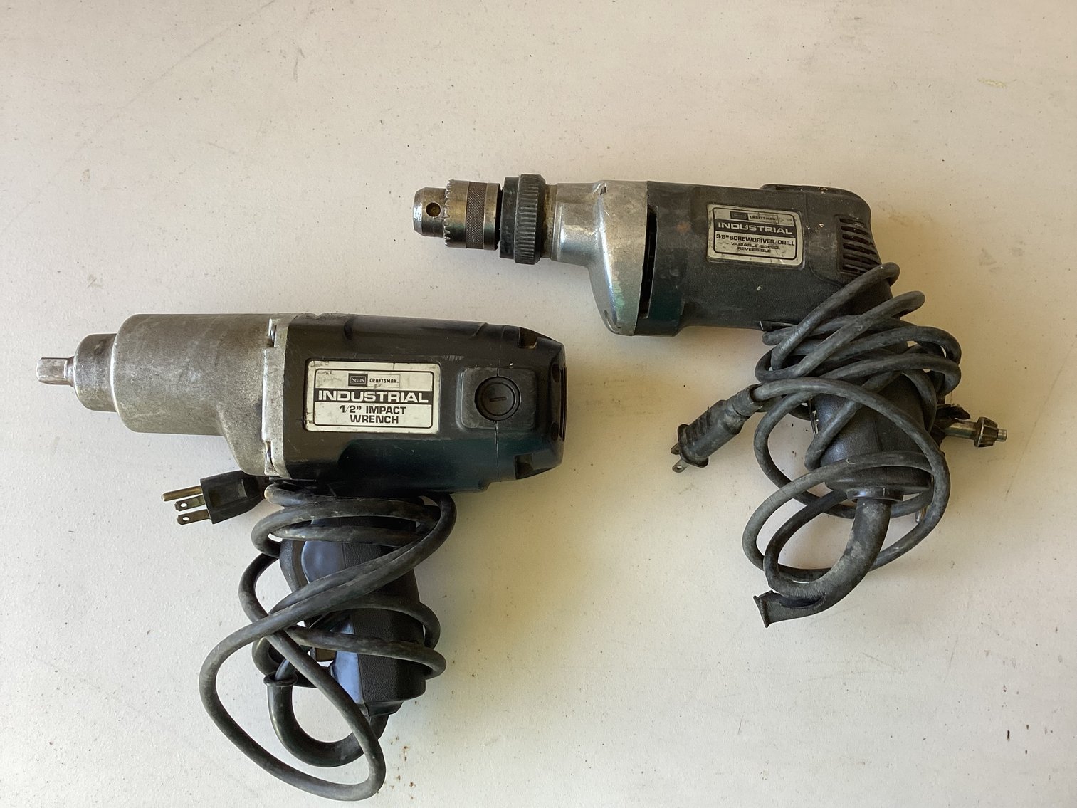 Image for Sears Craftsman Corded Tool Lot