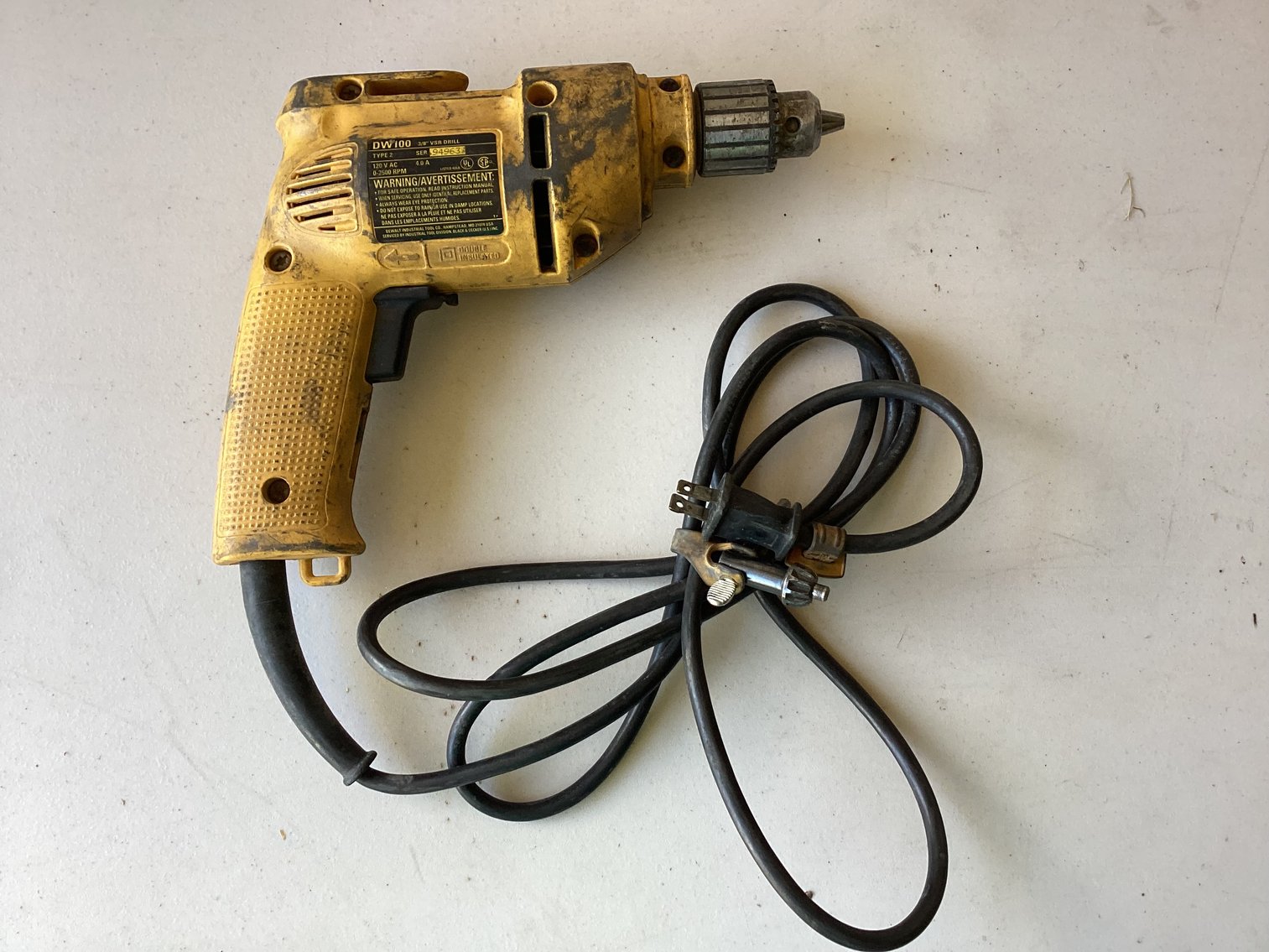 Image for Dewalt Corded Drill