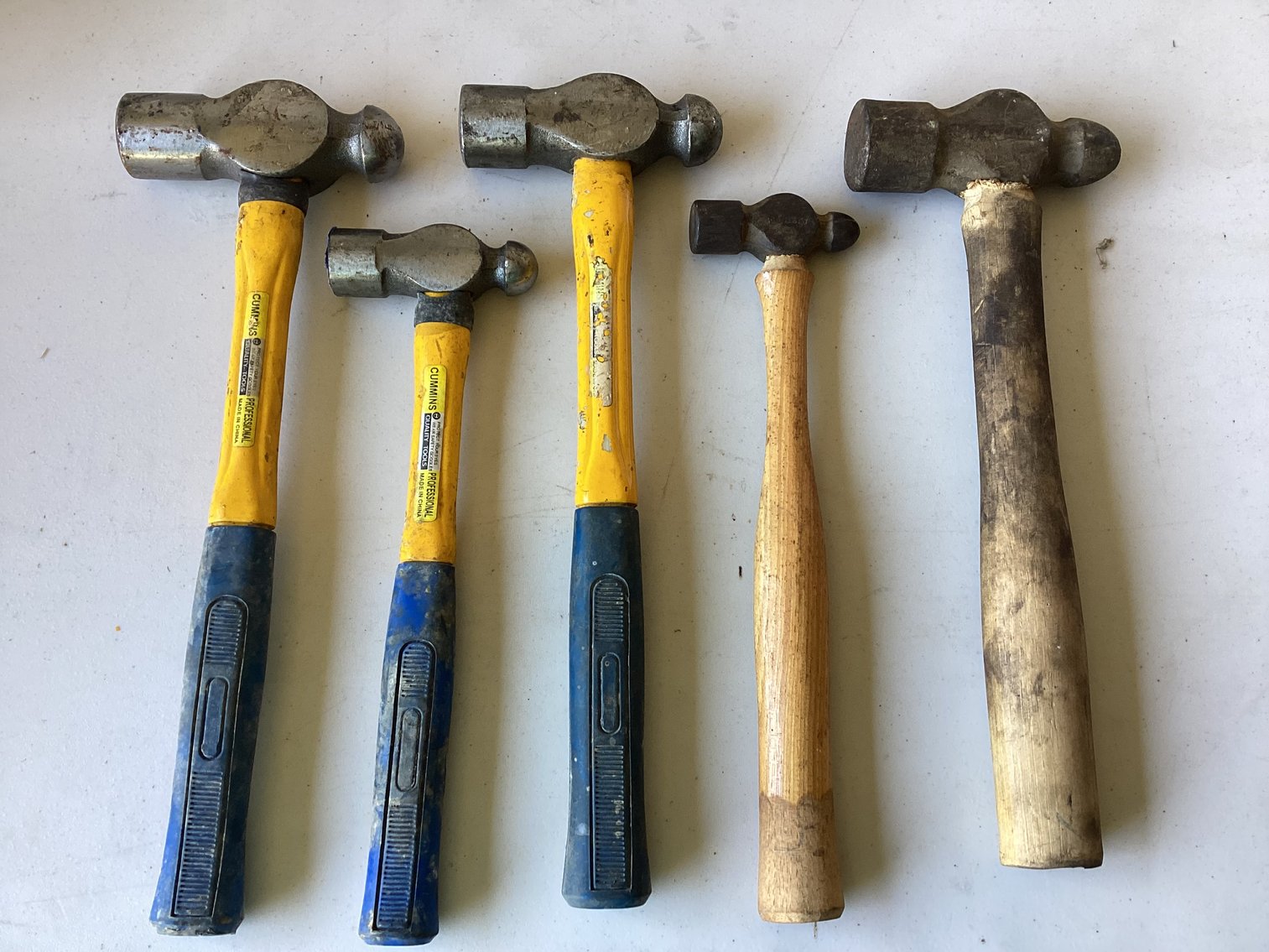Image for Ball Peen Hammer Lot
