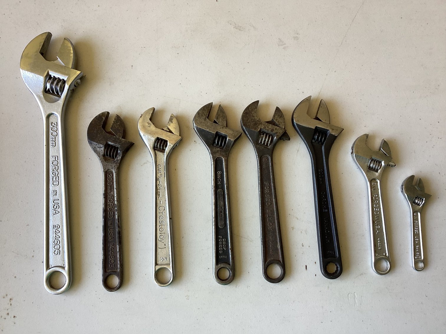 Image for Mixed Lot Crescent Wrenches