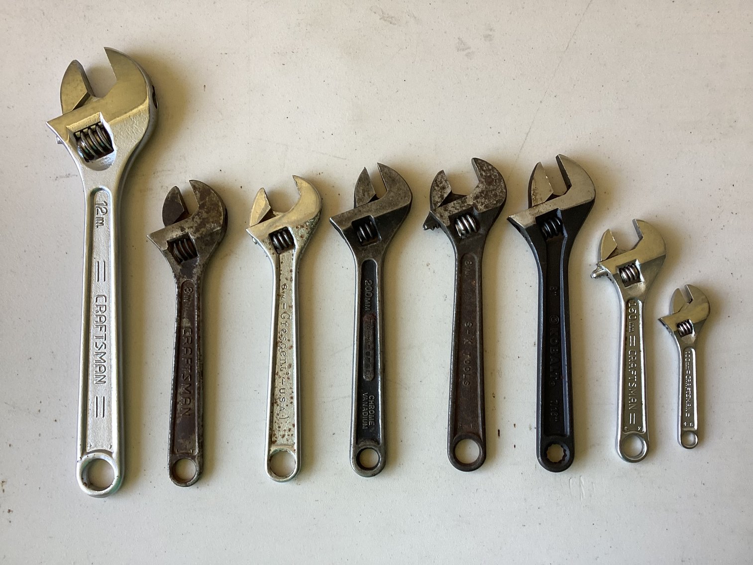 Image for Mixed Lot Crescent Wrenches