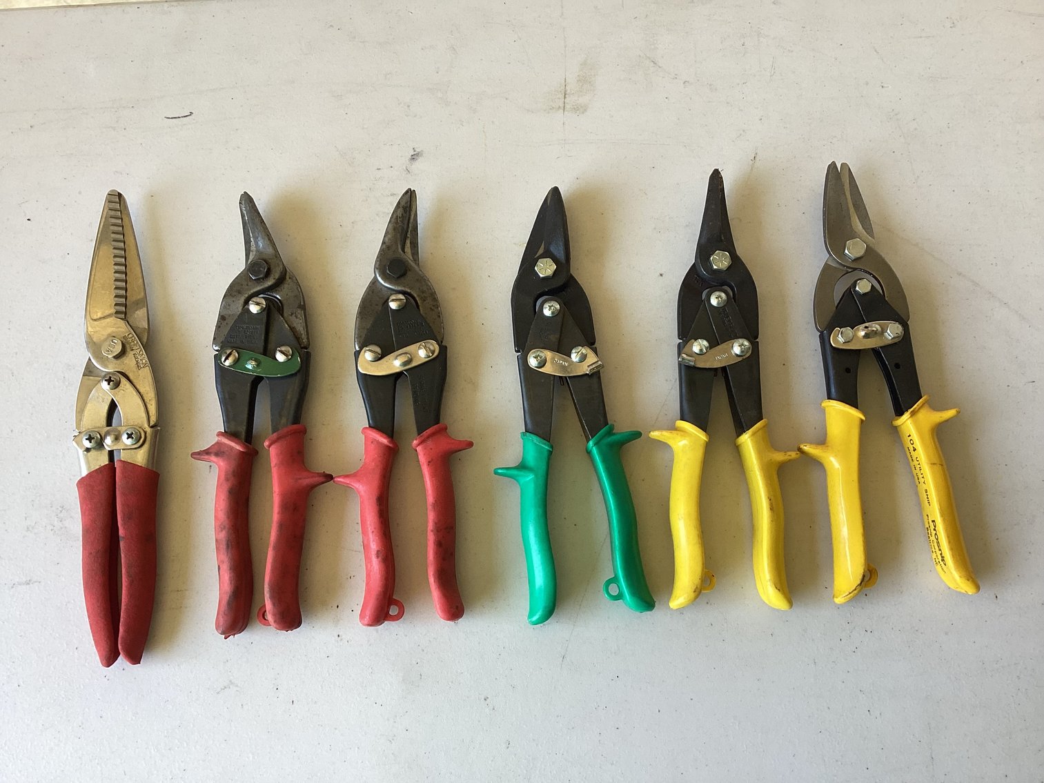 Image for Tin Snips - Mixed Lot