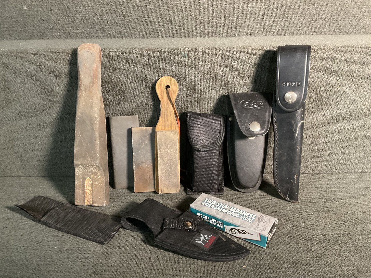 Image for Sharpening Stones & Empty Knife Cases