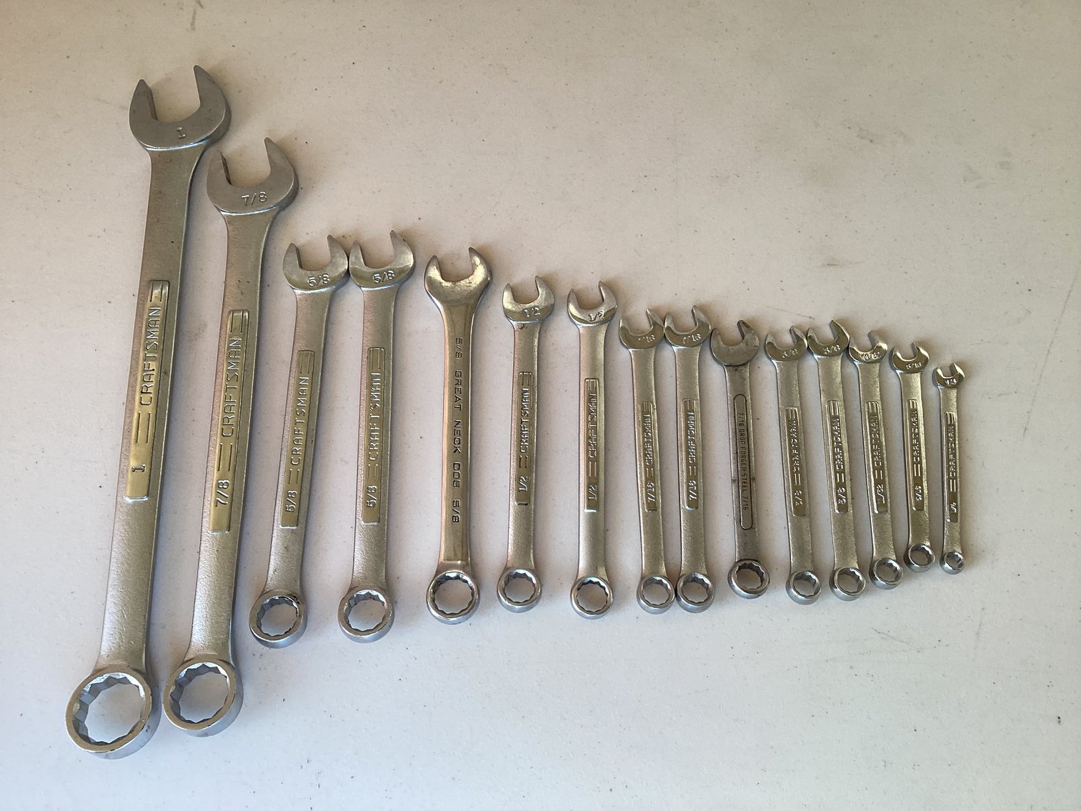 Image for Standard Wrenches - Mostly Craftsman