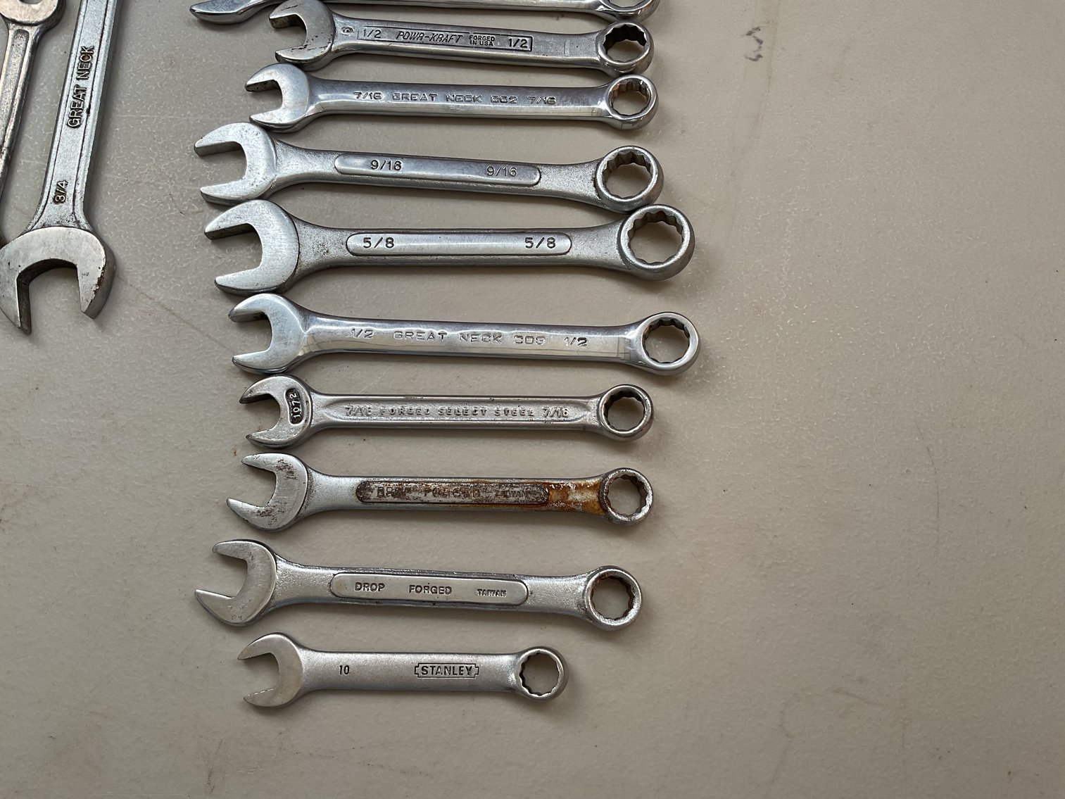Image for Assortment of Wrenches