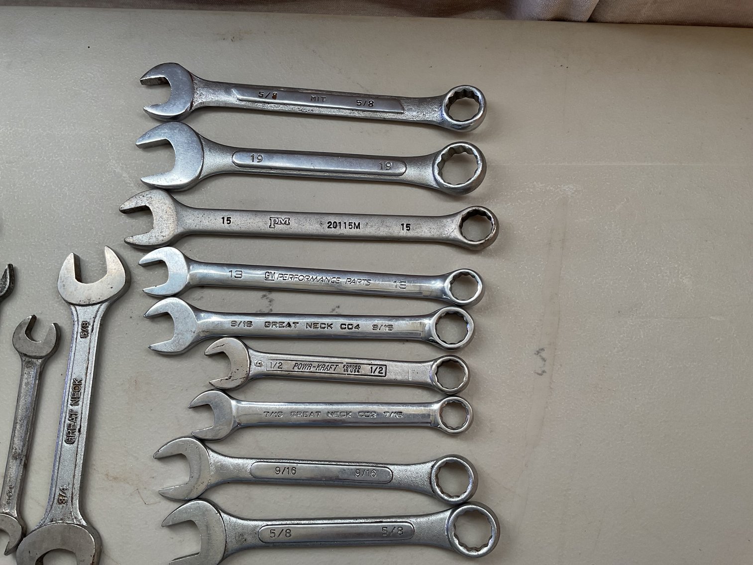 Image for Assortment of Wrenches