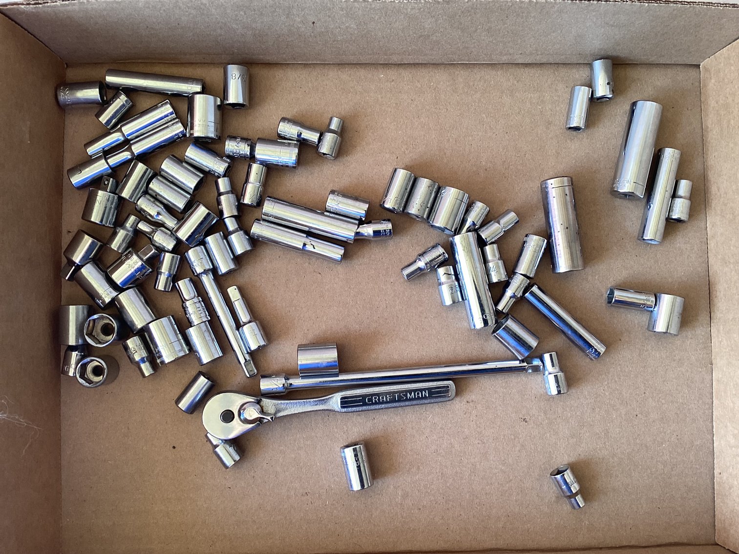 Image for 1/4” Socket / Rachet Assortment