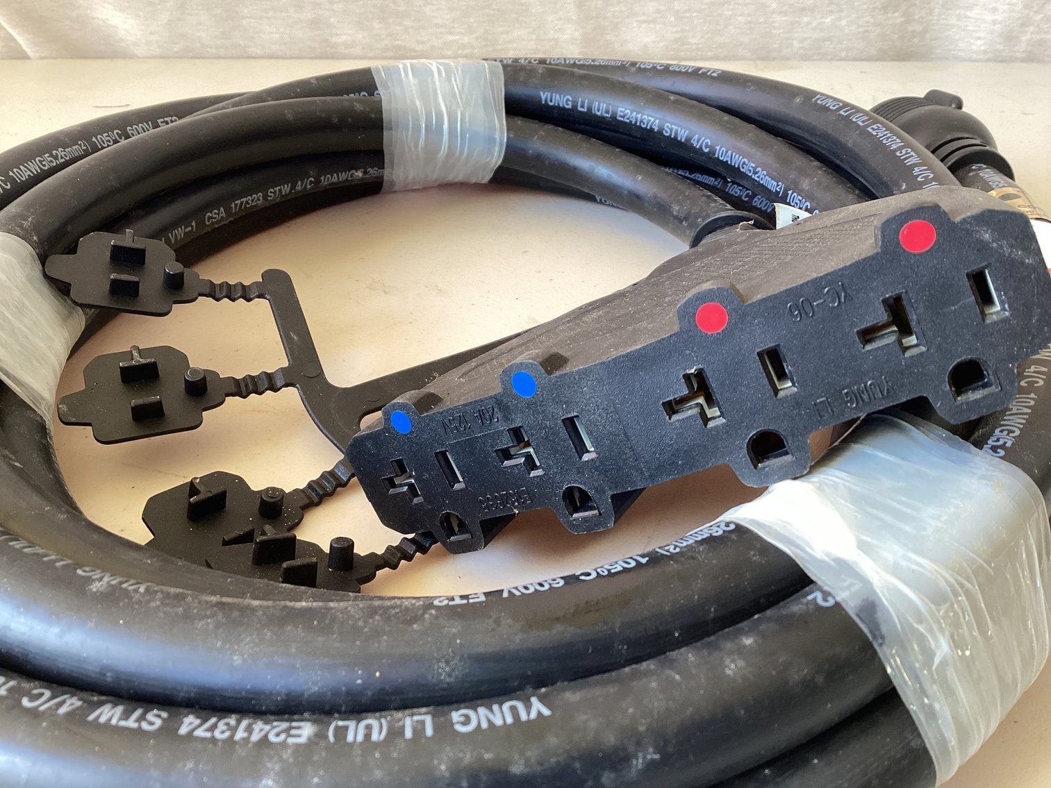 Image for NEW - 240V Extension Cord