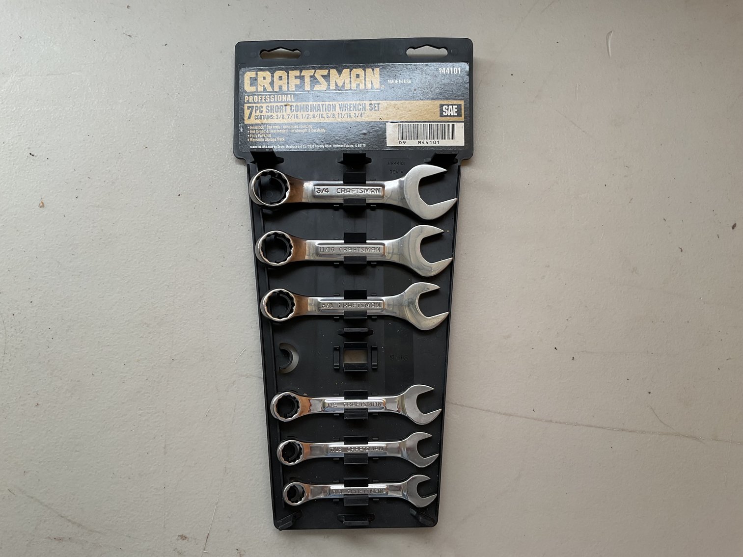 Image for Craftsman Short Combination Wrenches