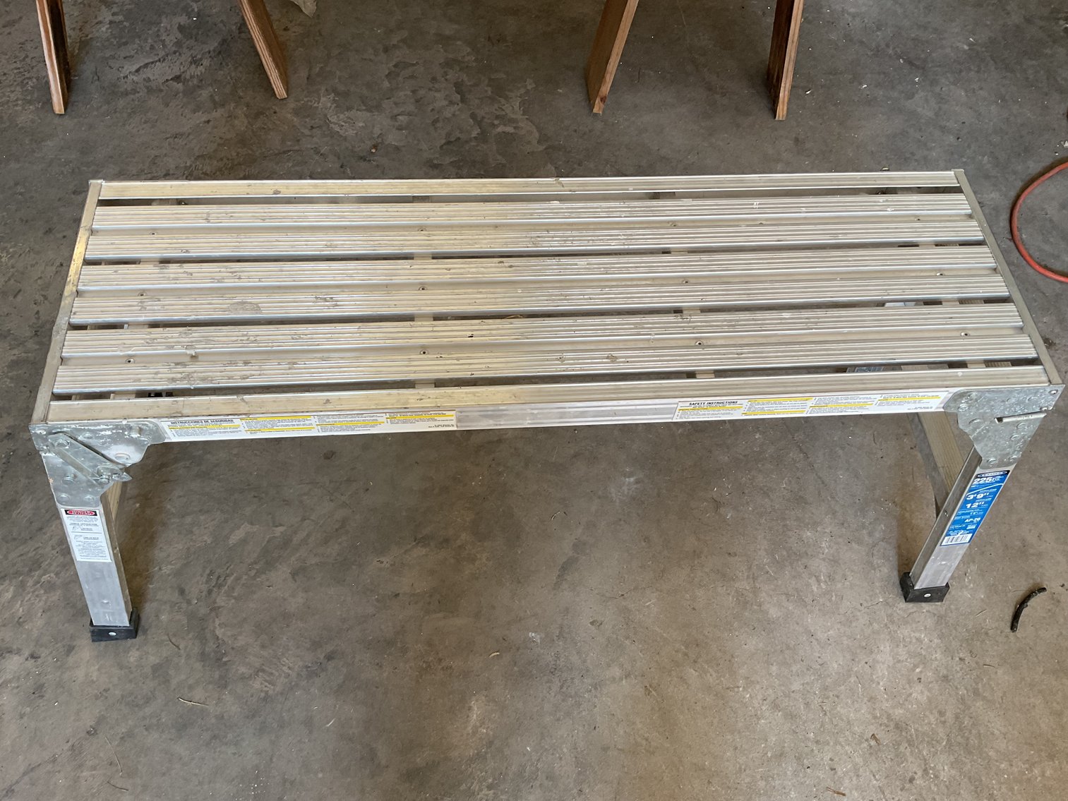 Image for Werner 12” X 3’9” Mini Scaffold