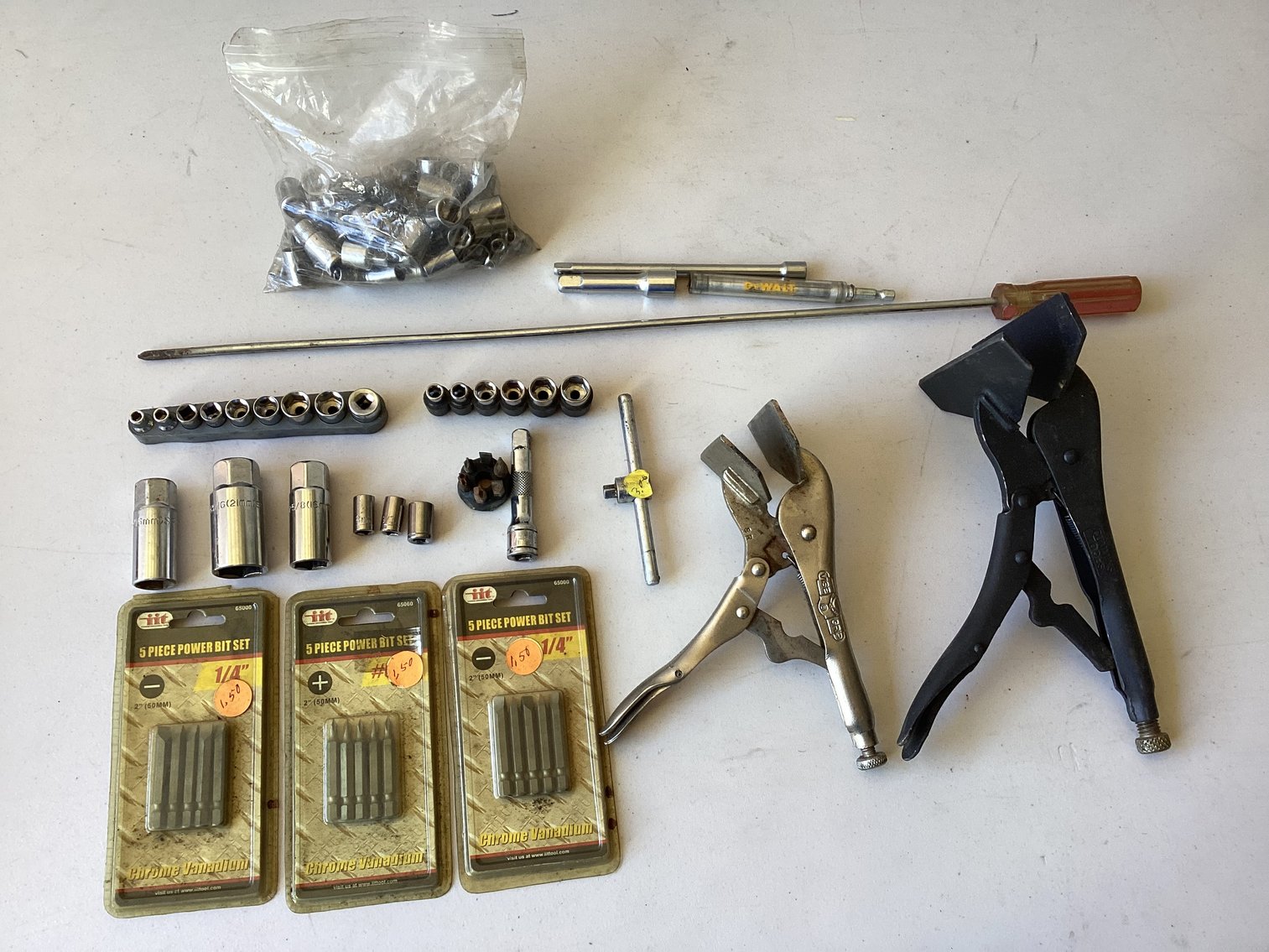 Image for Vise Grips, Sockets and More