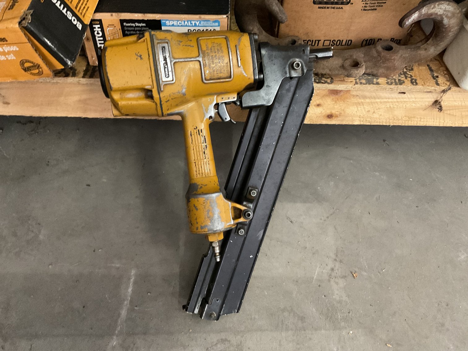 Image for Air Nailer and Huge Lot of Nails