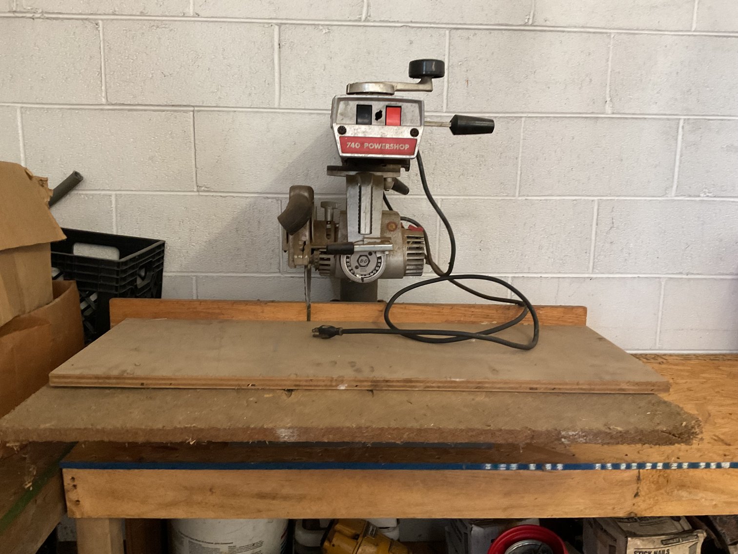 Image for Black and Decker Radial Arm Saw