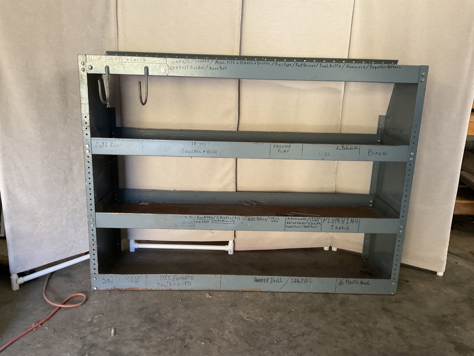 Image for Metal Shop Shelves