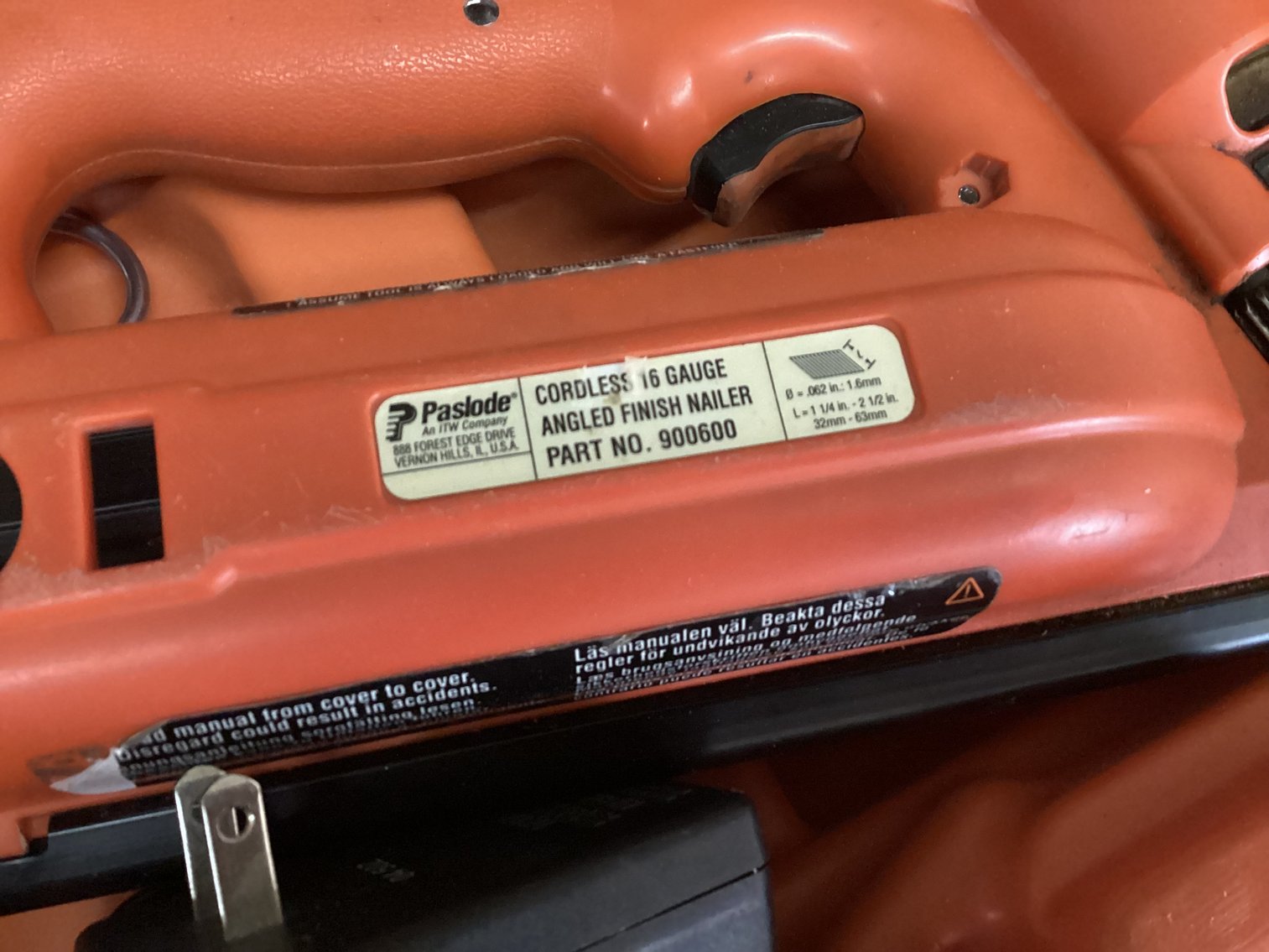 Image for Paslode Air Nailer