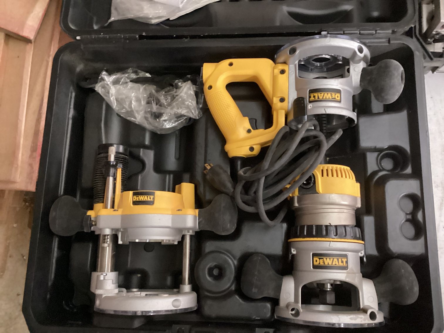 Image for DeWalt Corded Router with Attachments