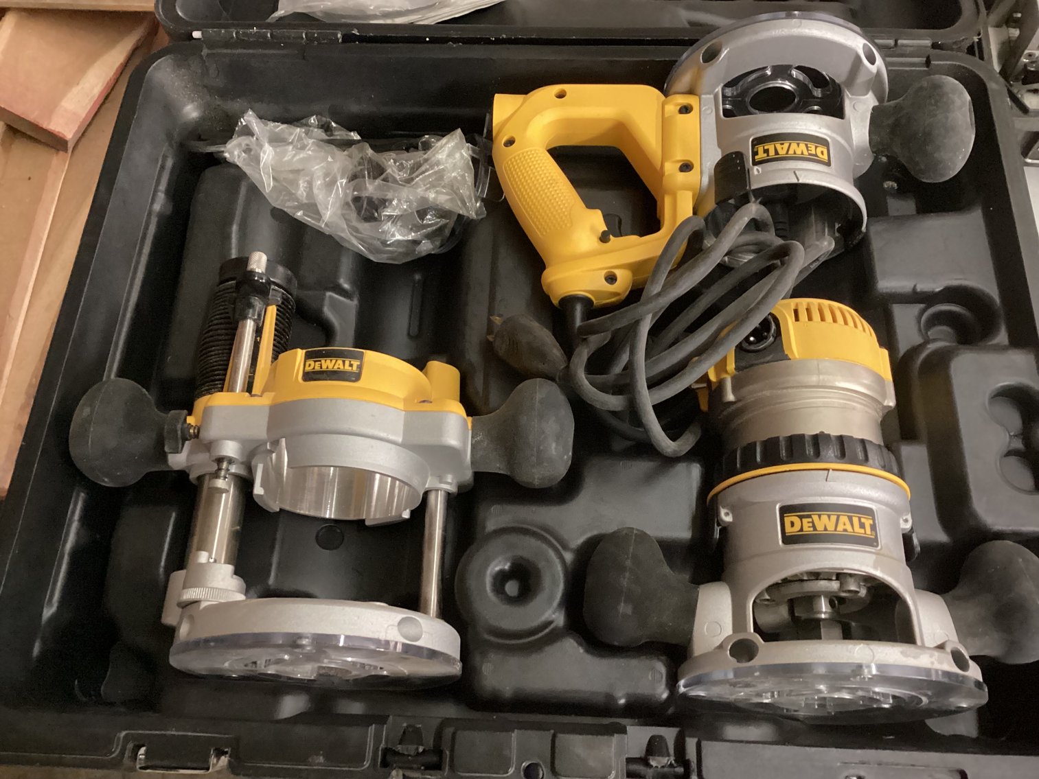 Image for DeWalt Corded Router with Attachments