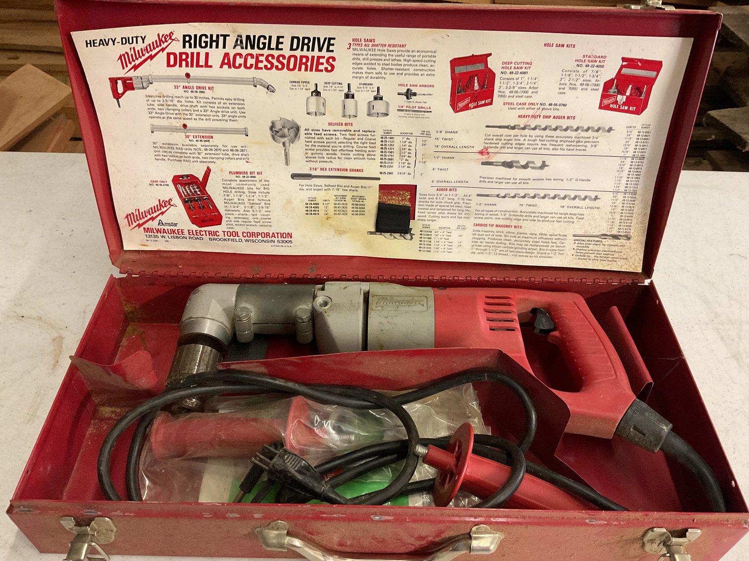 Image for Milwaukee Rt Angle Drill - Reconditioned