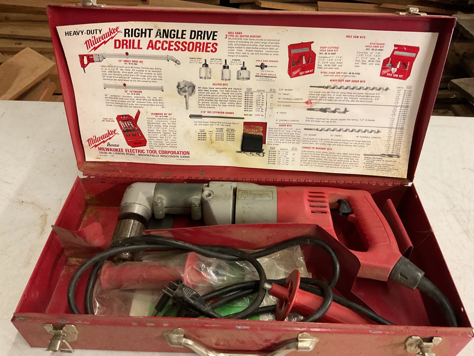 Image for Milwaukee Rt Angle Drill - Reconditioned