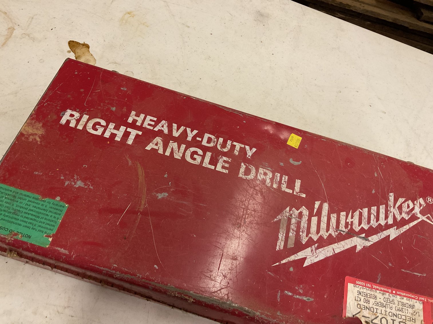 Image for Milwaukee Rt Angle Drill - Reconditioned